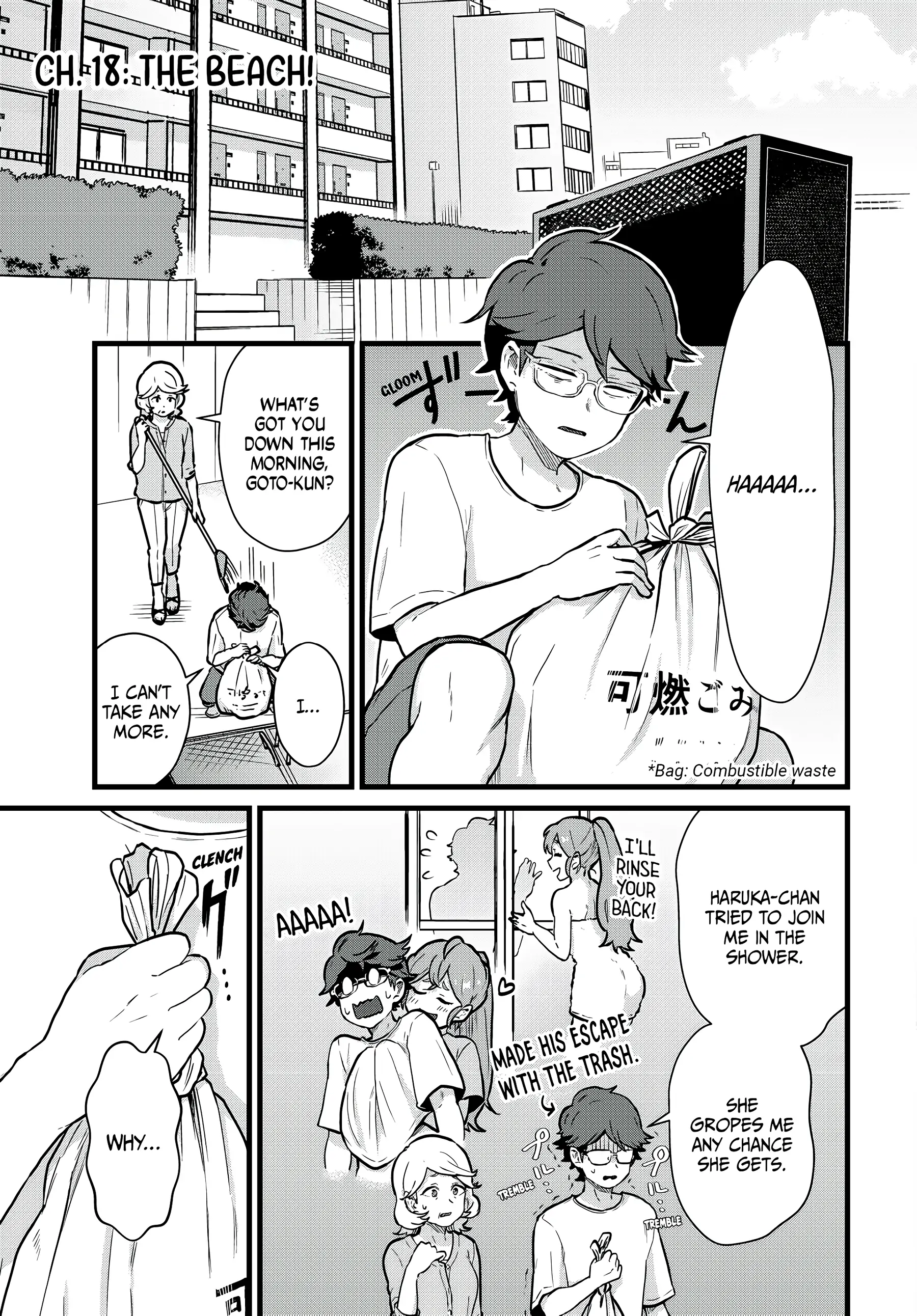 Next Door Kuroki-san Is Dangerous When She Drinks Chapter 18 - Page 1