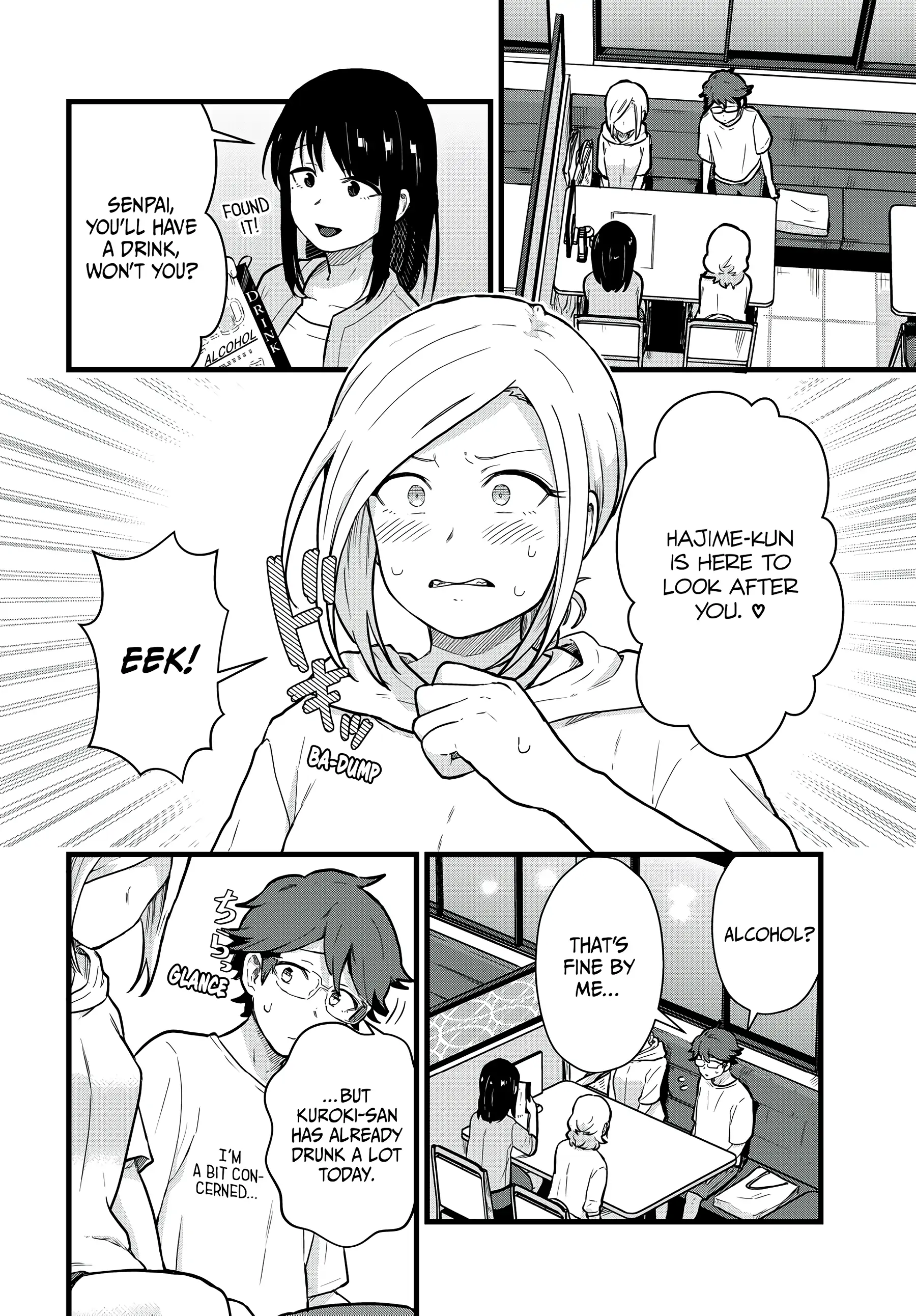 Next Door Kuroki-san Is Dangerous When She Drinks Chapter 21 - Page 4