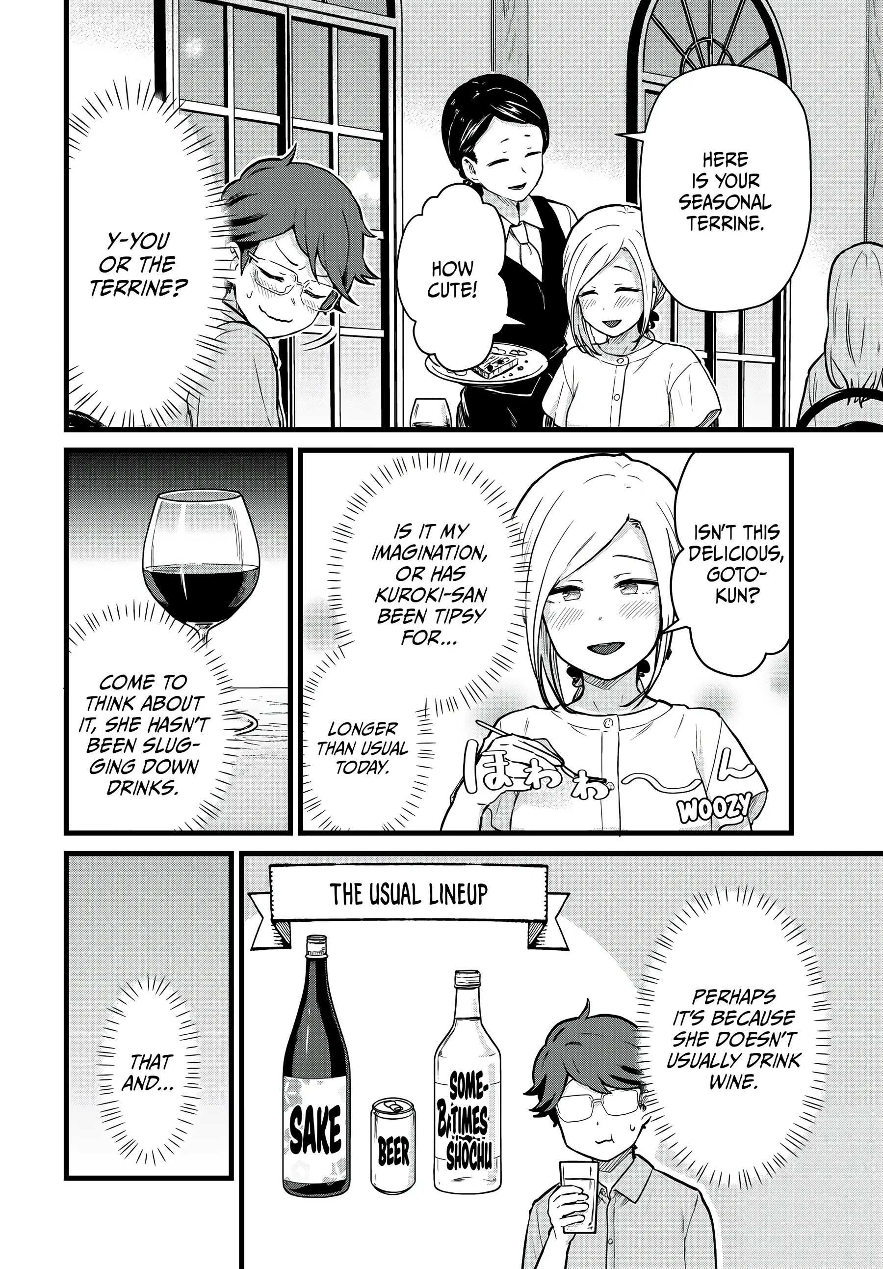 Next Door Kuroki-san Is Dangerous When She Drinks Chapter 23 - Page 4
