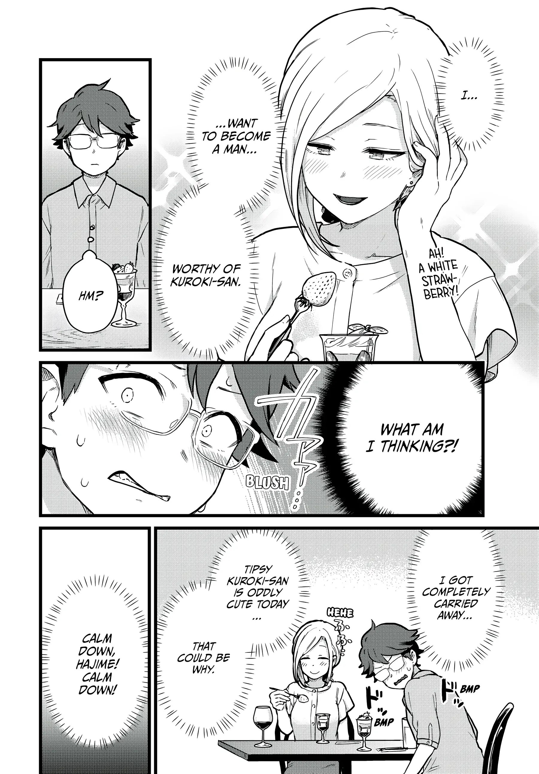 Next Door Kuroki-san Is Dangerous When She Drinks Chapter 23 - Page 8