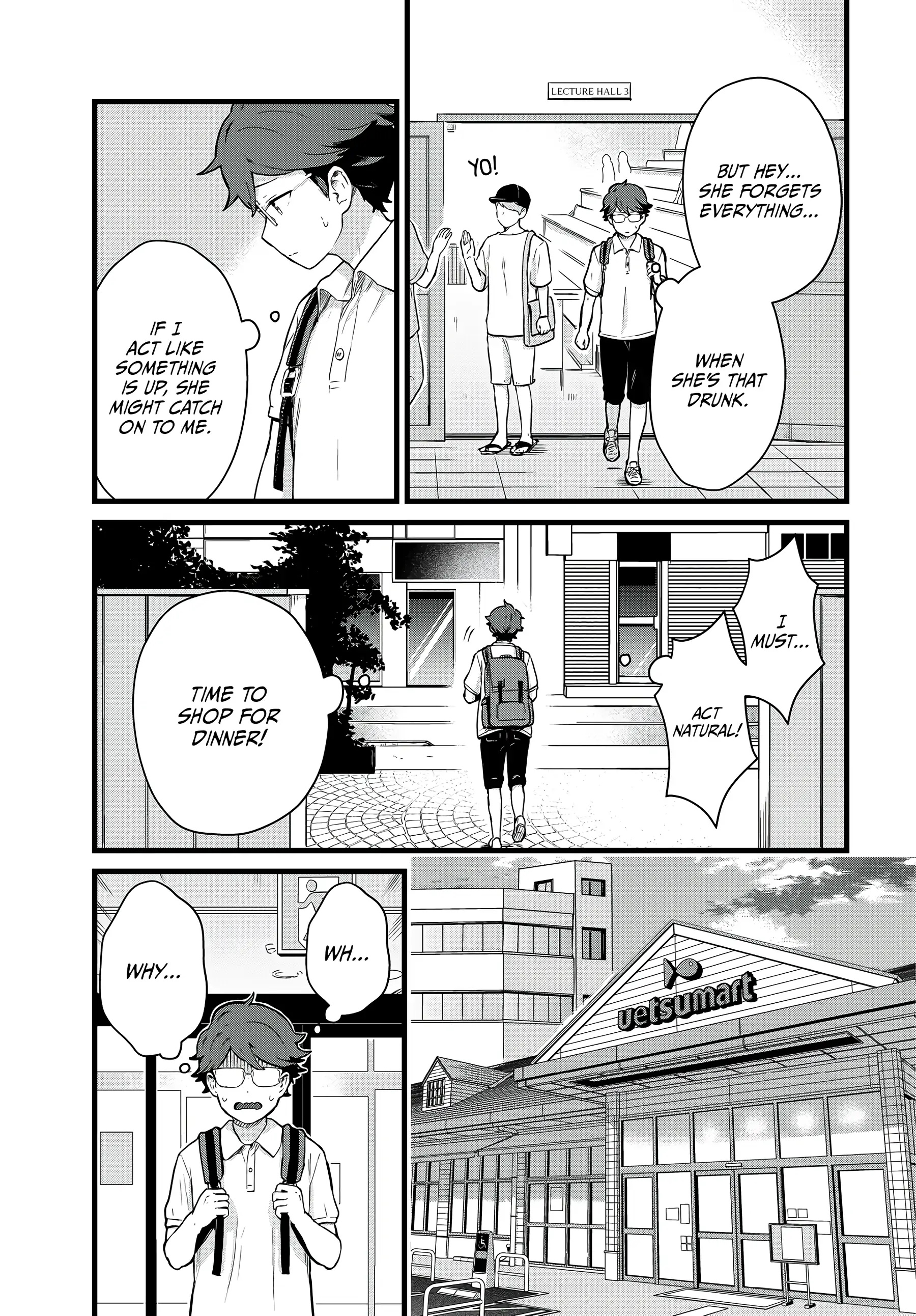Next Door Kuroki-san Is Dangerous When She Drinks Chapter 24 - Page 3