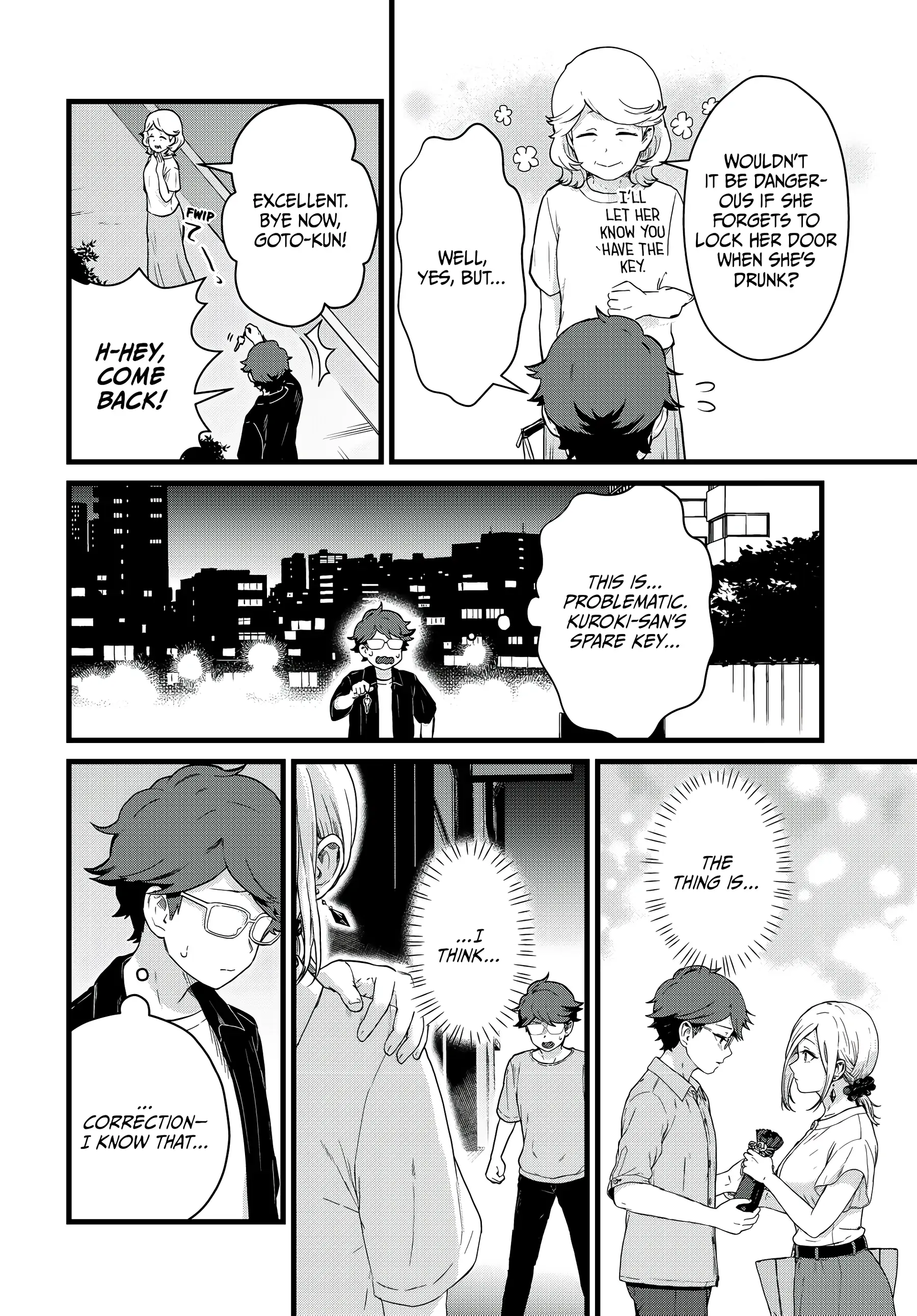 Next Door Kuroki-san Is Dangerous When She Drinks Chapter 26 - Page 4