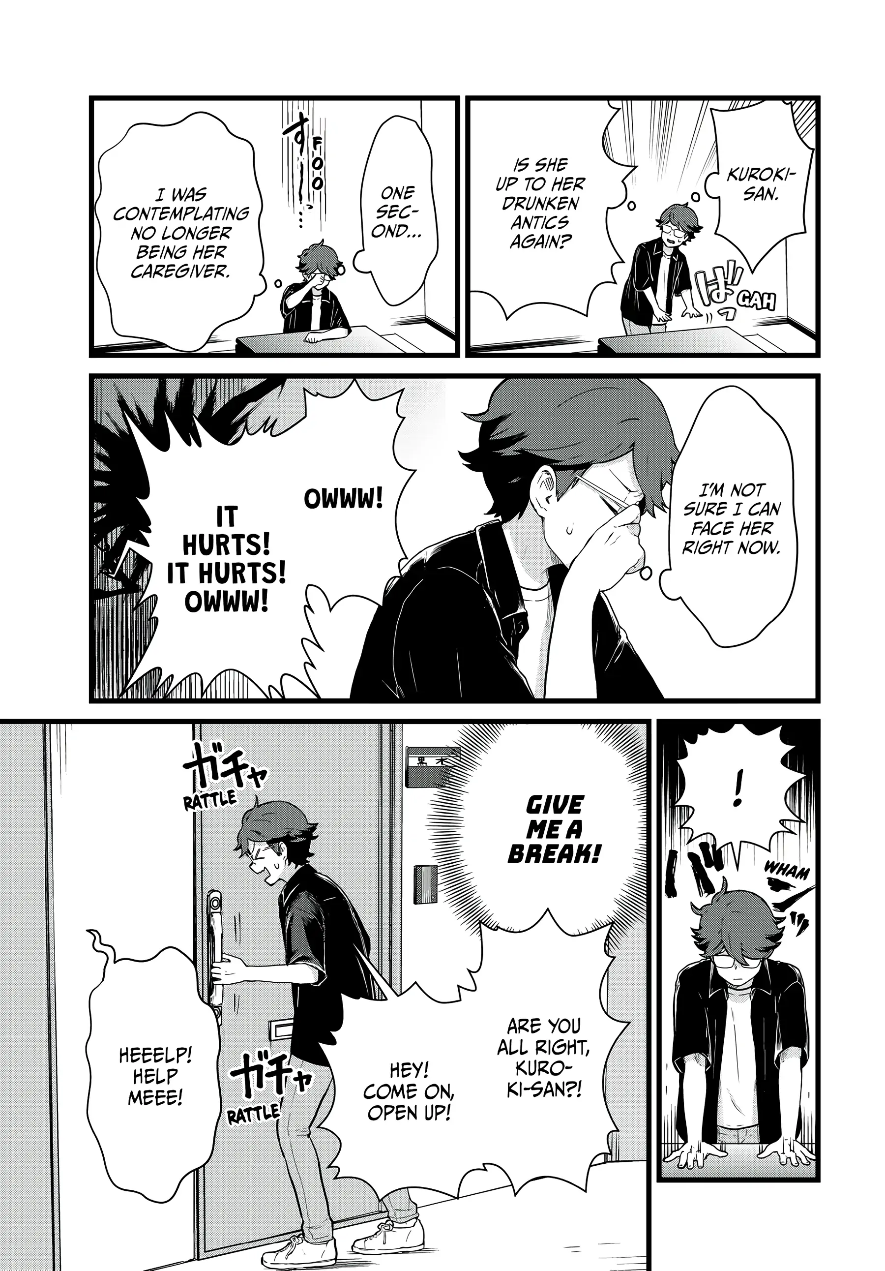 Next Door Kuroki-san Is Dangerous When She Drinks Chapter 26 - Page 7