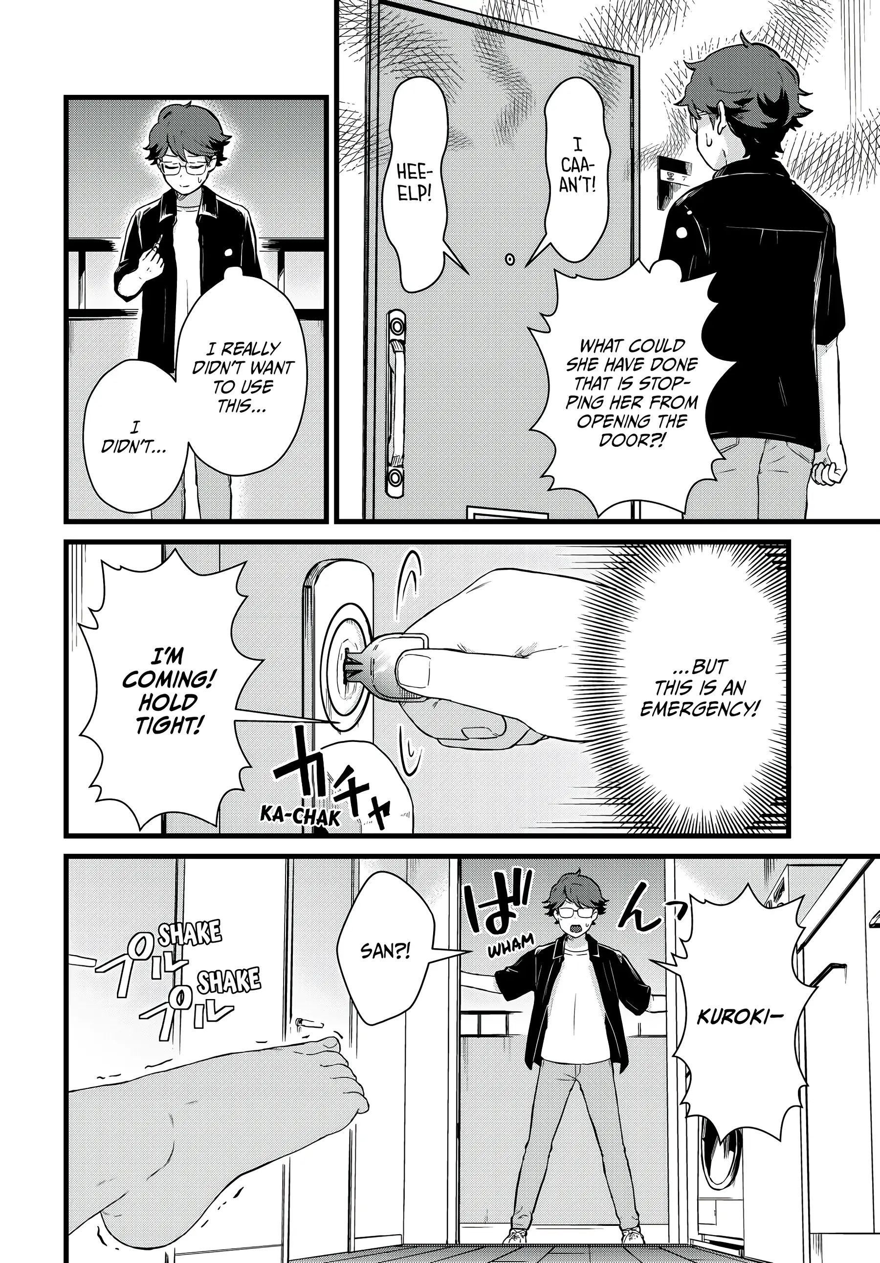 Next Door Kuroki-san Is Dangerous When She Drinks Chapter 26 - Page 8