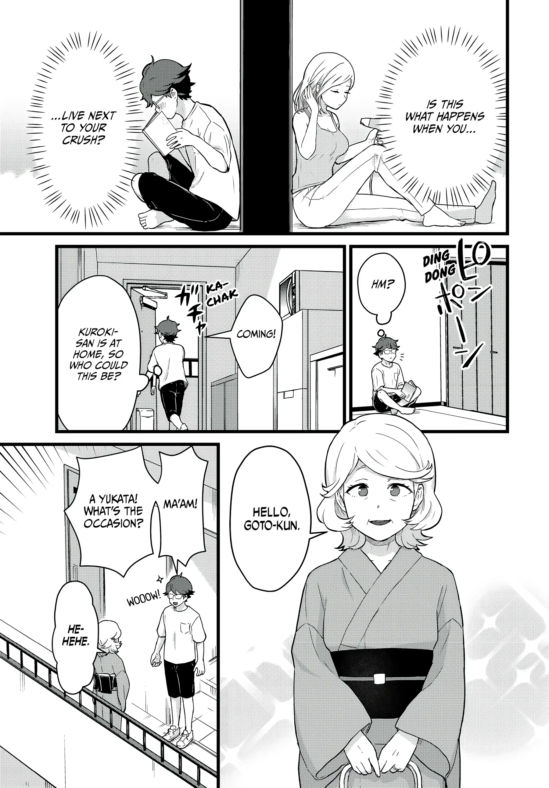 Next Door Kuroki-san Is Dangerous When She Drinks Chapter 27 - Page 3