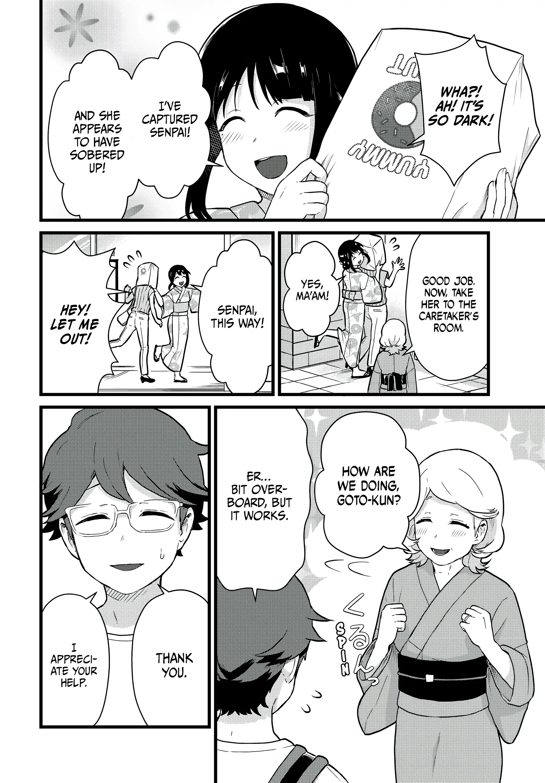 Next Door Kuroki-san Is Dangerous When She Drinks Chapter 28 - Page 12