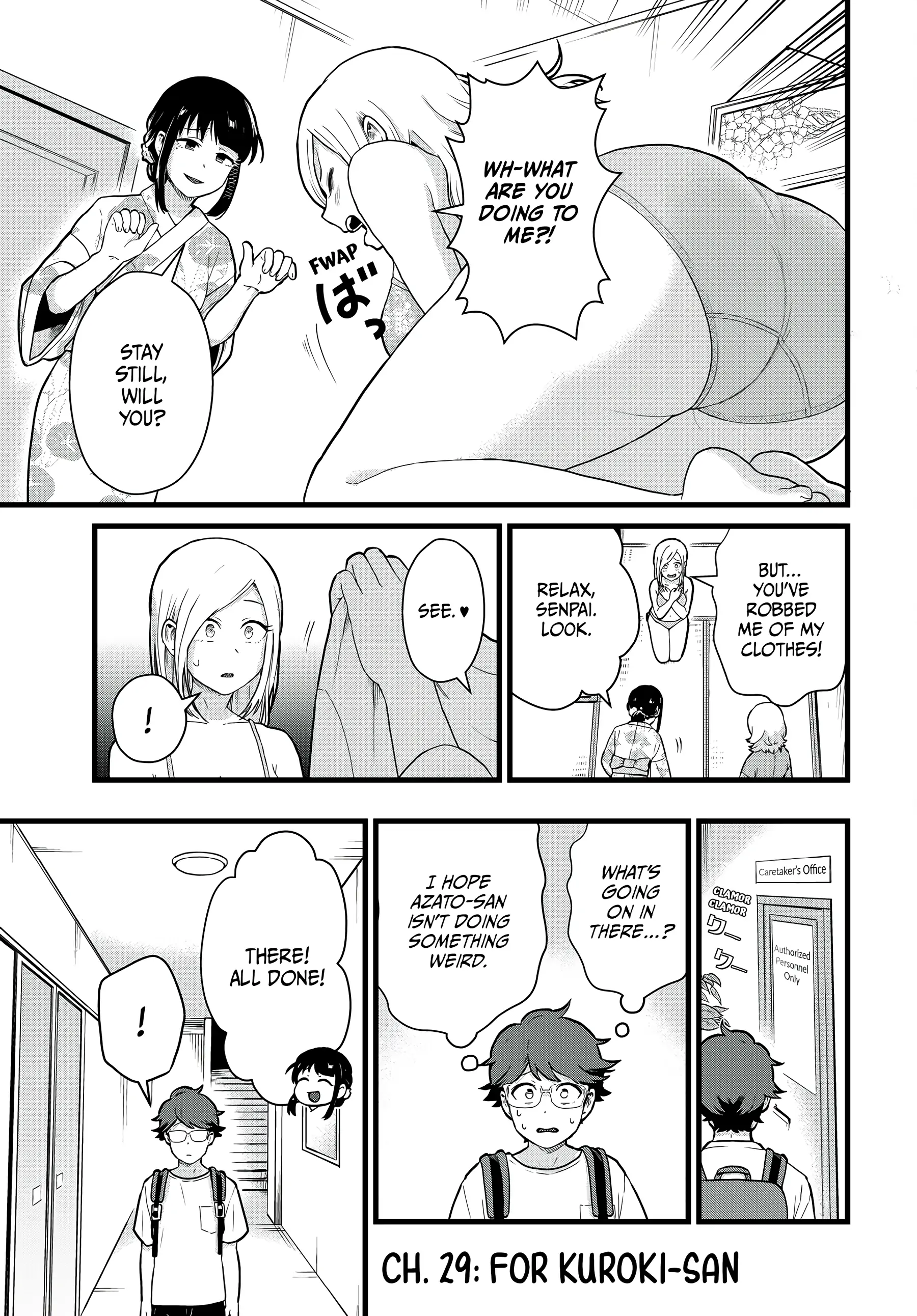 Next Door Kuroki-san Is Dangerous When She Drinks Chapter 29 - Page 1