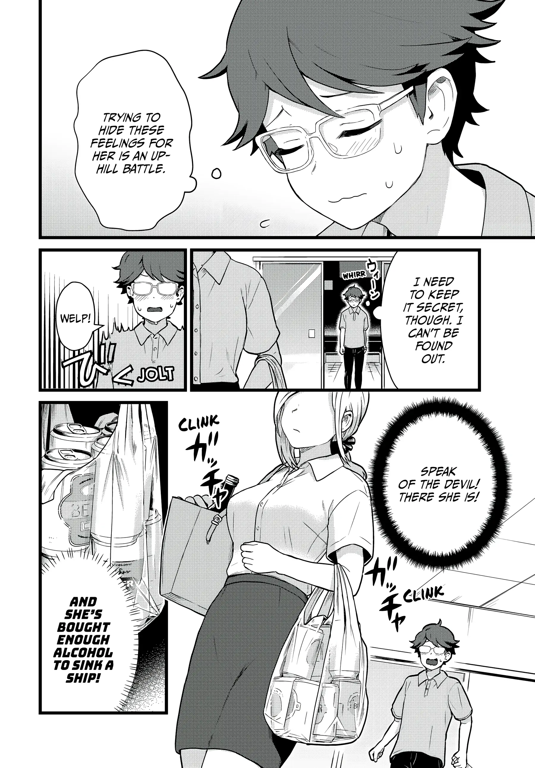 Next Door Kuroki-san Is Dangerous When She Drinks Chapter 30 - Page 4