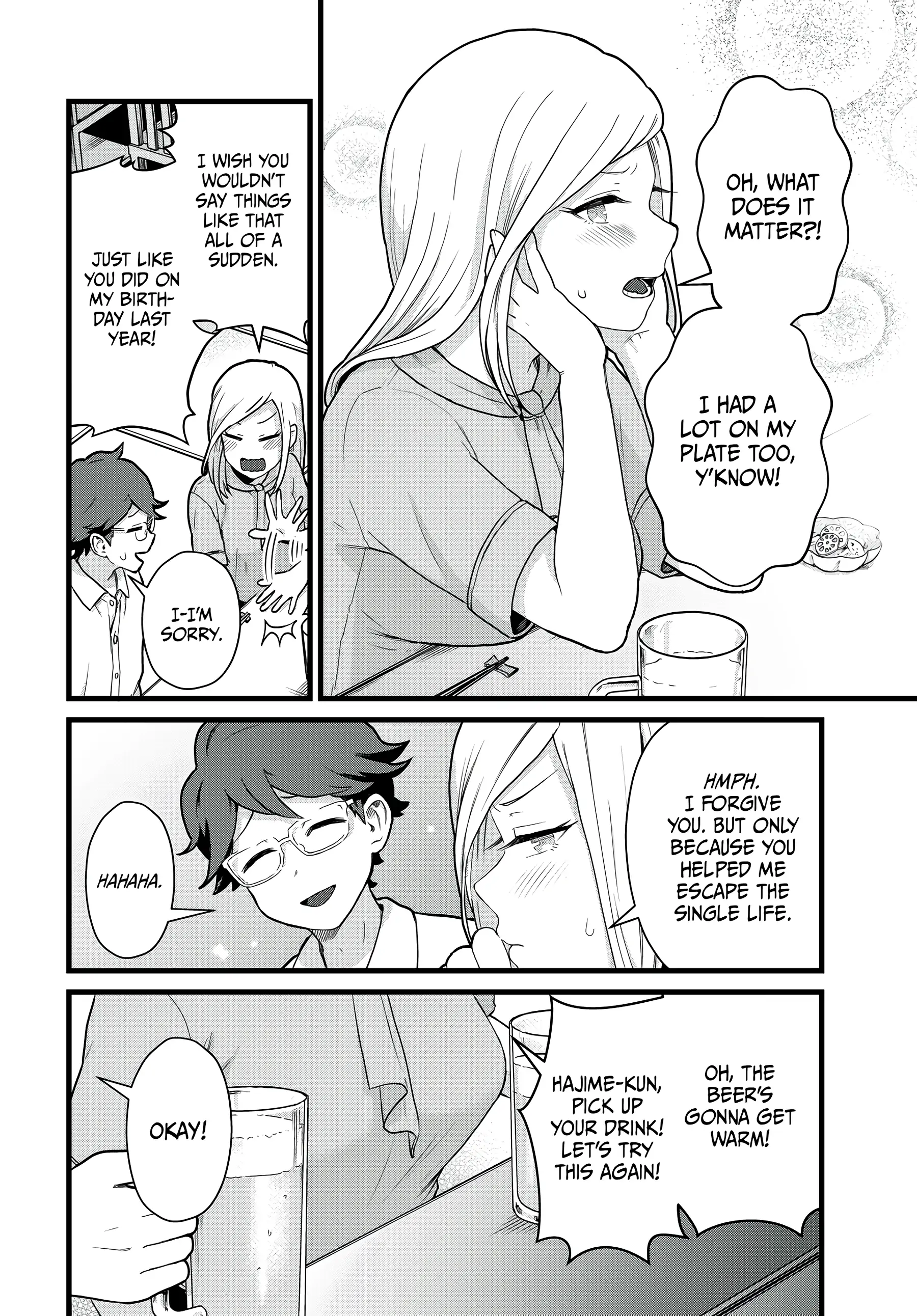 Next Door Kuroki-san Is Dangerous When She Drinks Chapter 31 - Page 14