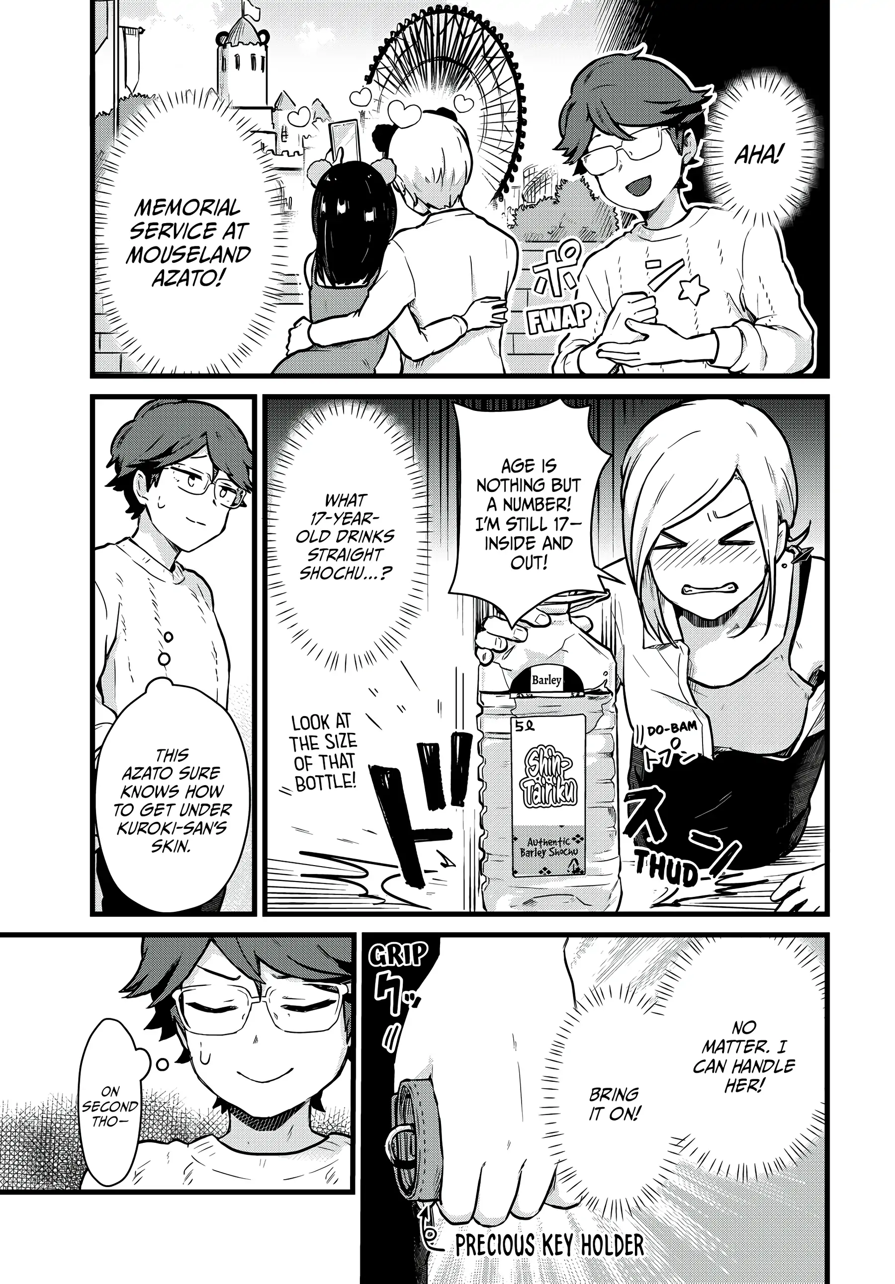Next Door Kuroki-san Is Dangerous When She Drinks Chapter 6 - Page 9