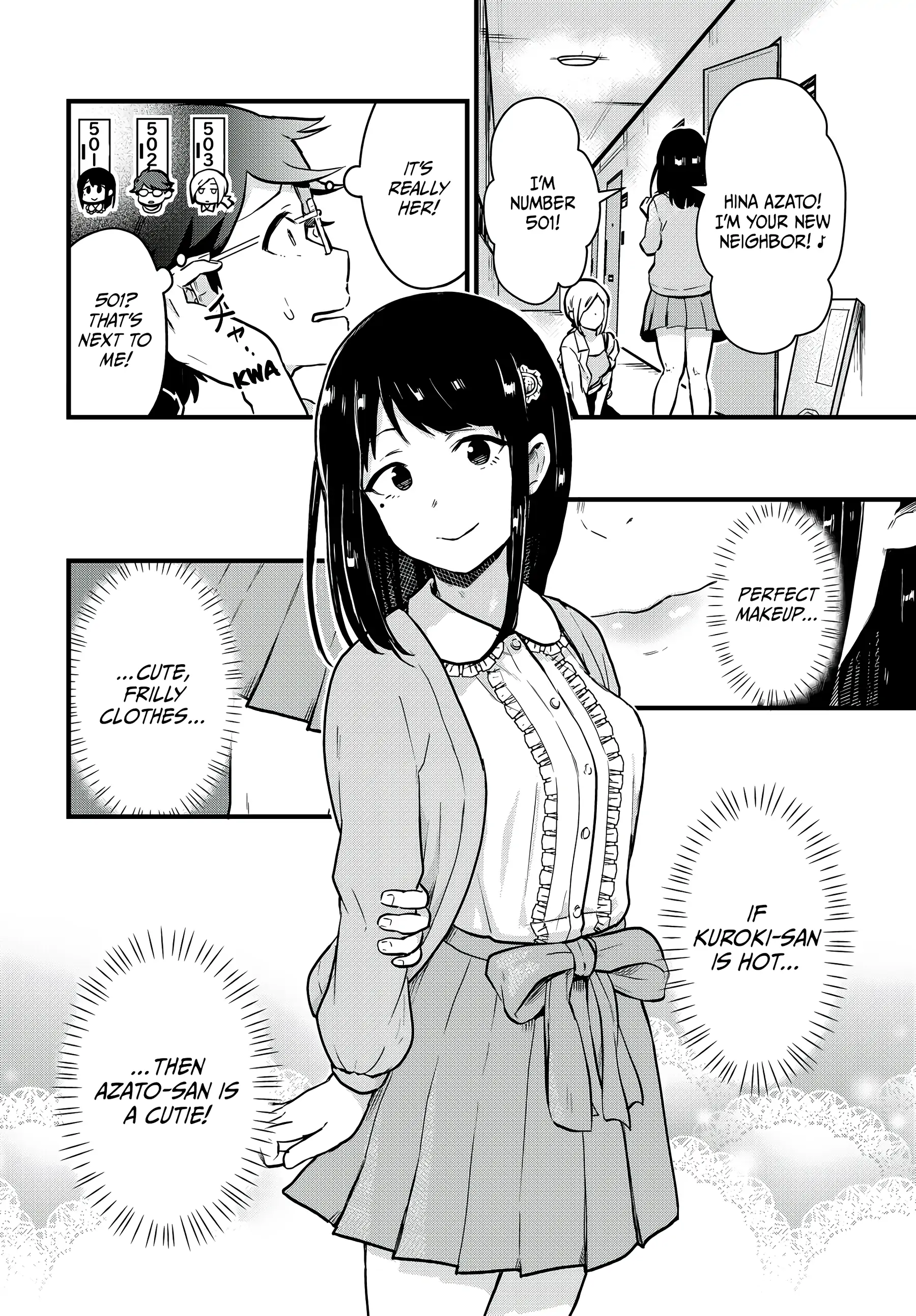 Next Door Kuroki-san Is Dangerous When She Drinks Chapter 7 - Page 2
