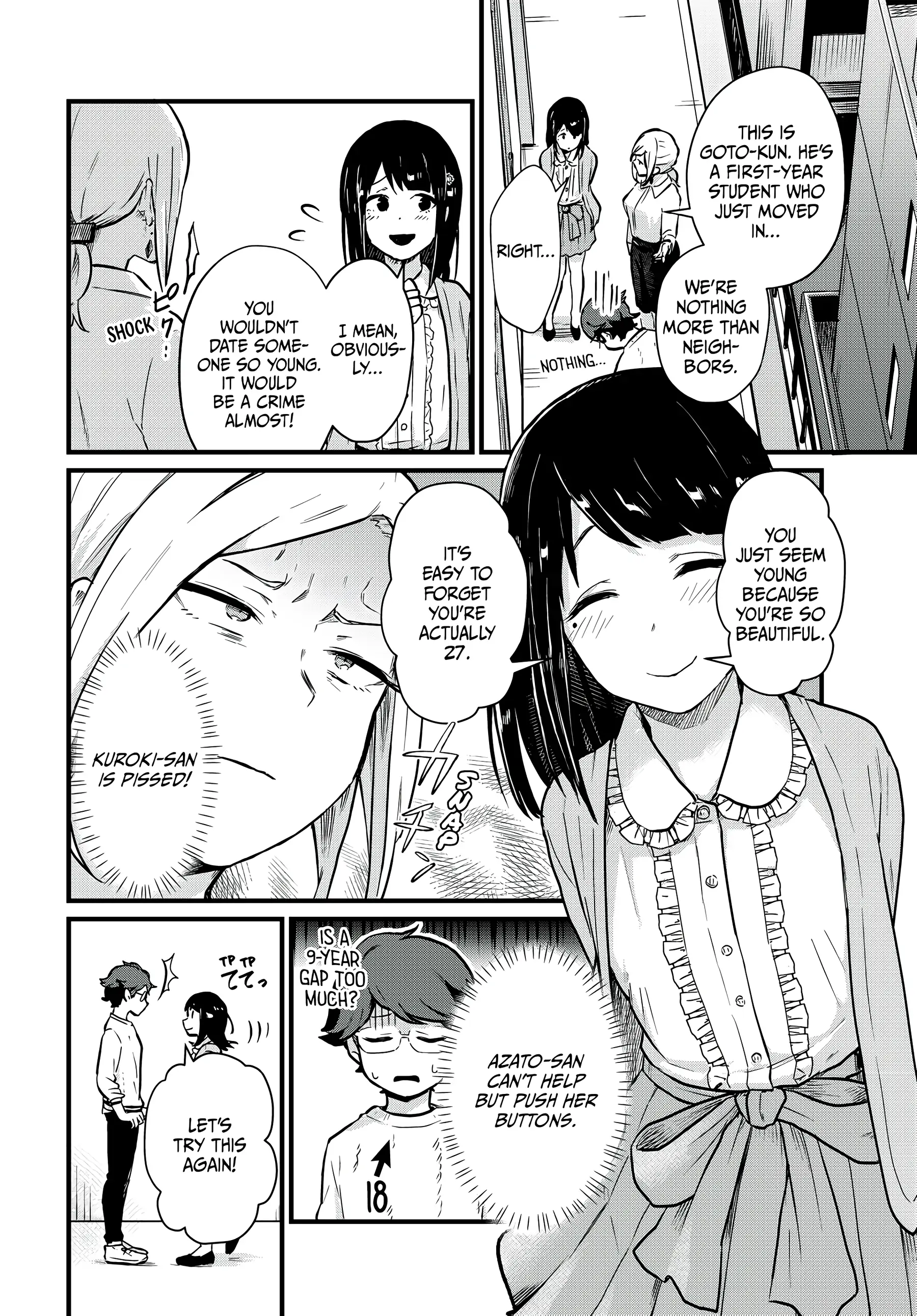 Next Door Kuroki-san Is Dangerous When She Drinks Chapter 7 - Page 6