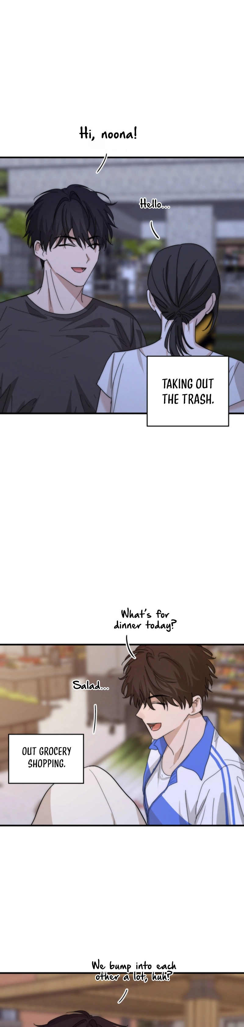 Next Door. Younger Guy. Heart Fluttering Chapter 2 - Page 4