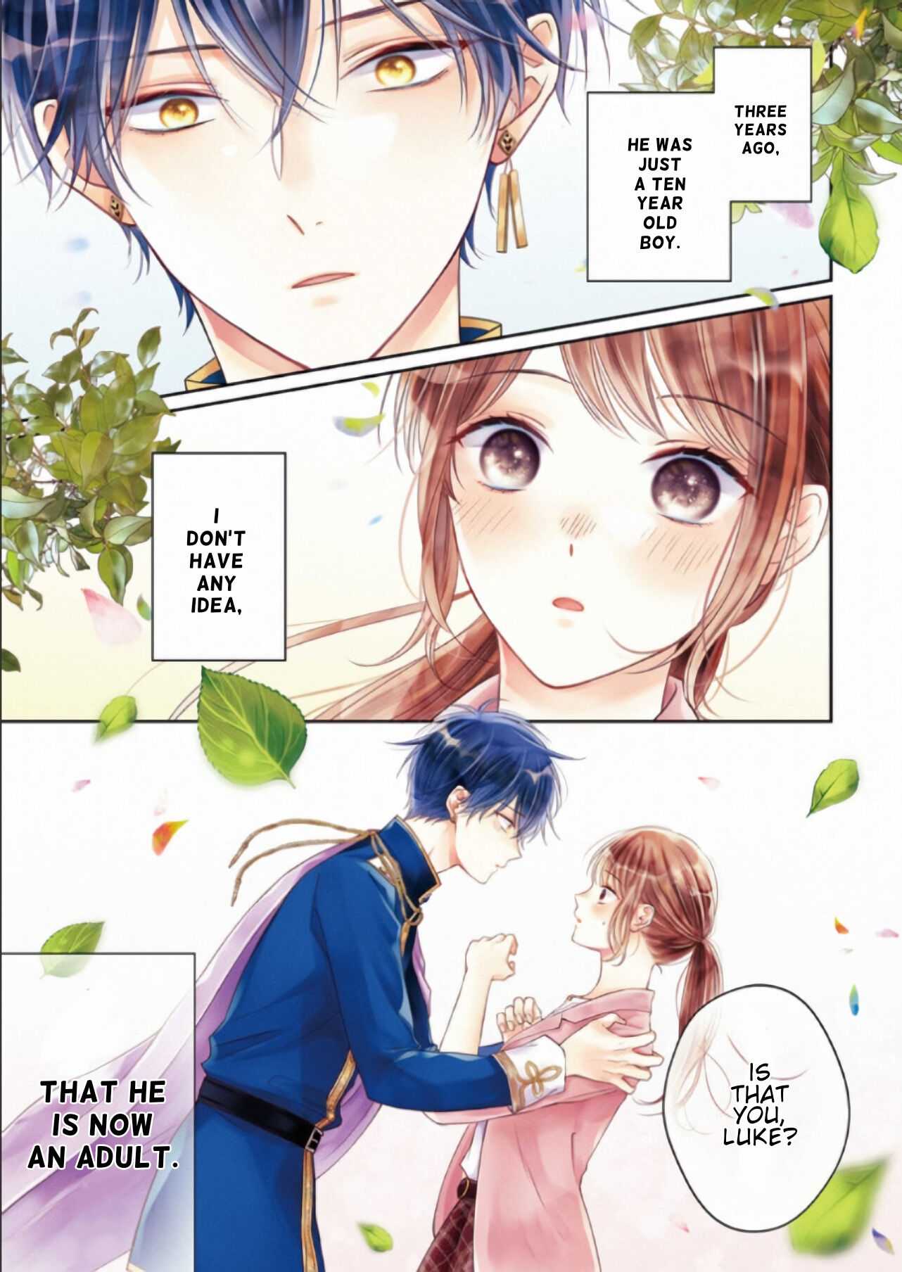 Nidome no Isekai Shounen Datta Kare wa Toshiue Kishi ni nari Dekiai Shitekuru Chapter 1.1 - Page 1