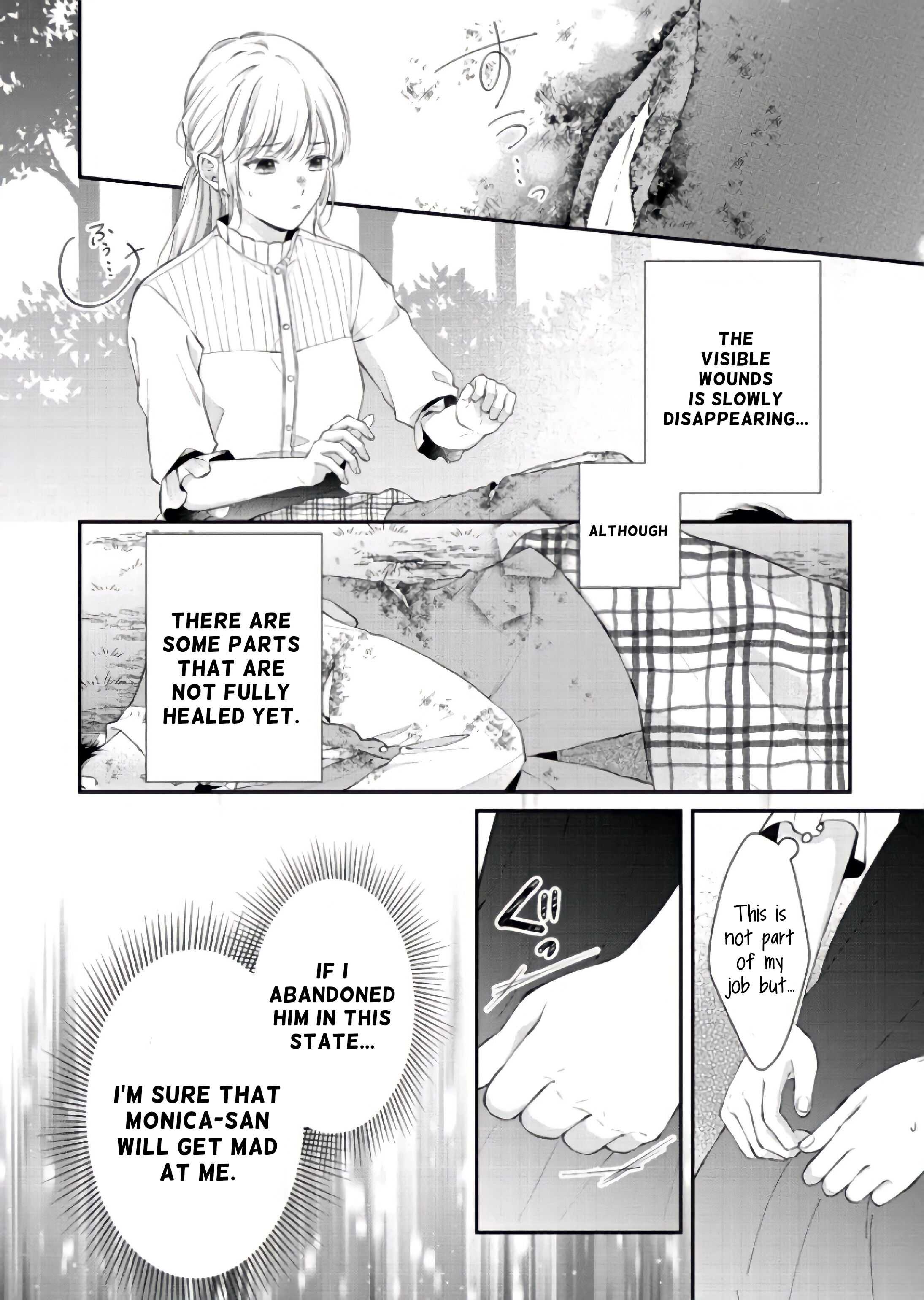 Nidome no Isekai Shounen Datta Kare wa Toshiue Kishi ni nari Dekiai Shitekuru Chapter 1.1 - Page 8