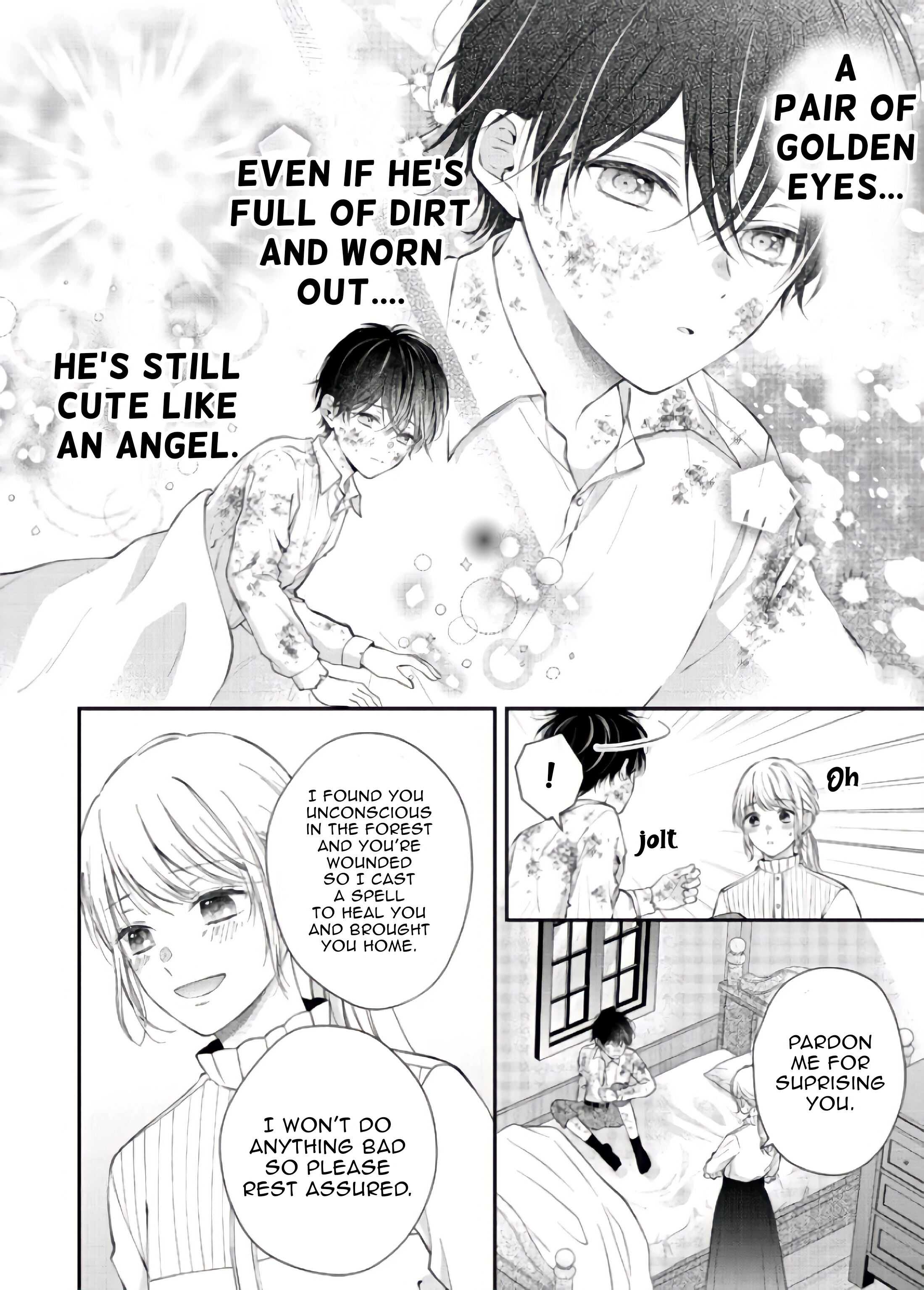 Nidome no Isekai Shounen Datta Kare wa Toshiue Kishi ni nari Dekiai Shitekuru Chapter 1.1 - Page 10