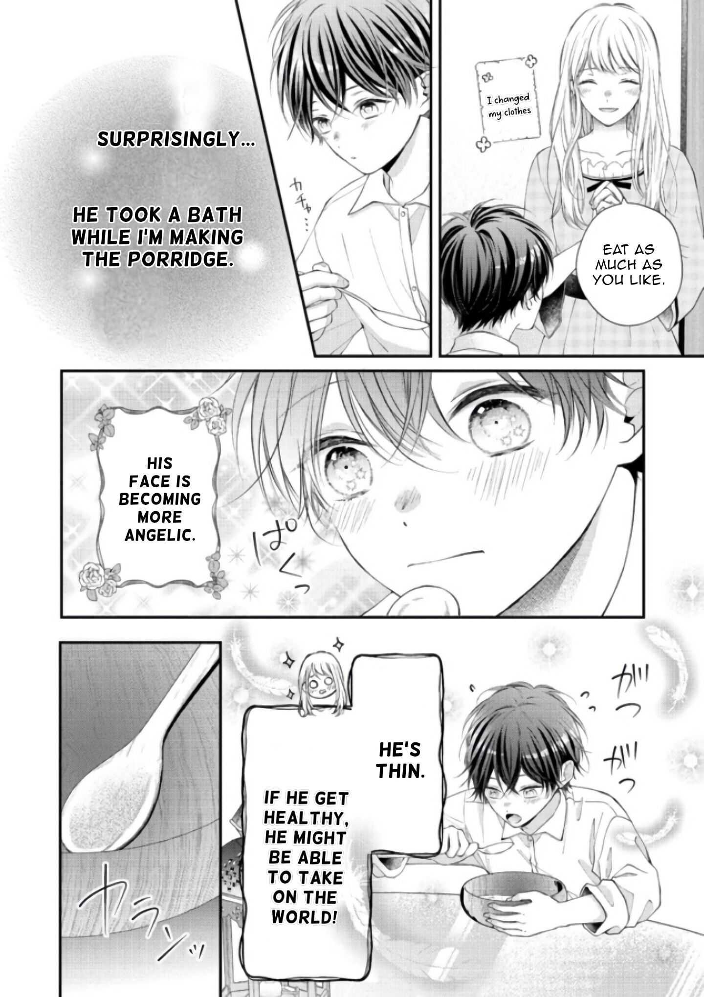 Nidome no Isekai Shounen Datta Kare wa Toshiue Kishi ni nari Dekiai Shitekuru Chapter 1.2 - Page 2