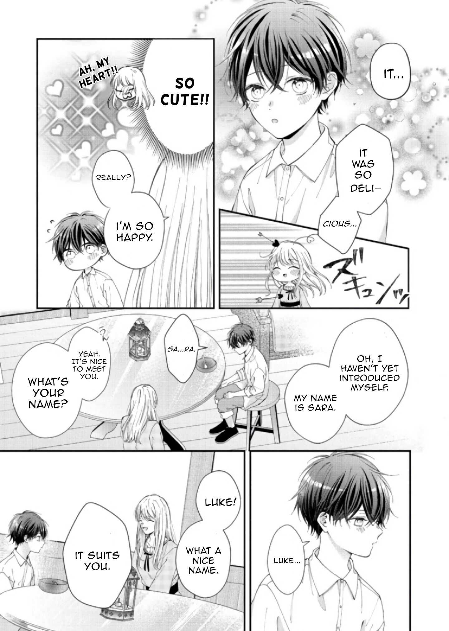 Nidome no Isekai Shounen Datta Kare wa Toshiue Kishi ni nari Dekiai Shitekuru Chapter 1.2 - Page 3