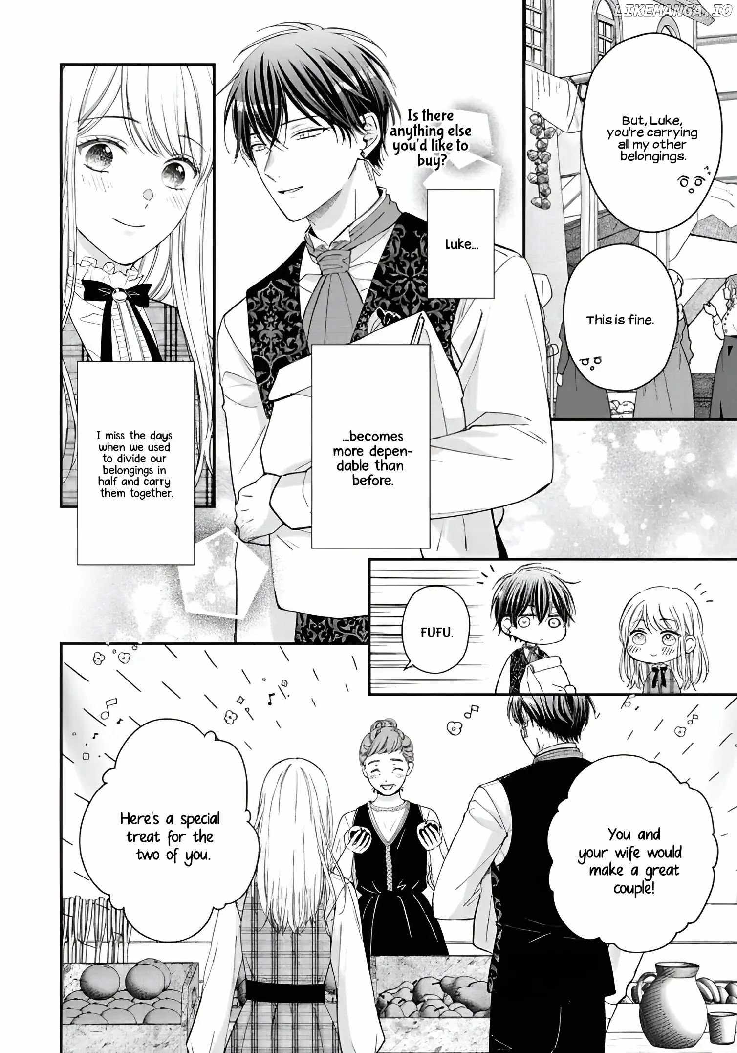 Nidome no Isekai Shounen Datta Kare wa Toshiue Kishi ni nari Dekiai Shitekuru Chapter 10.3 - Page 3