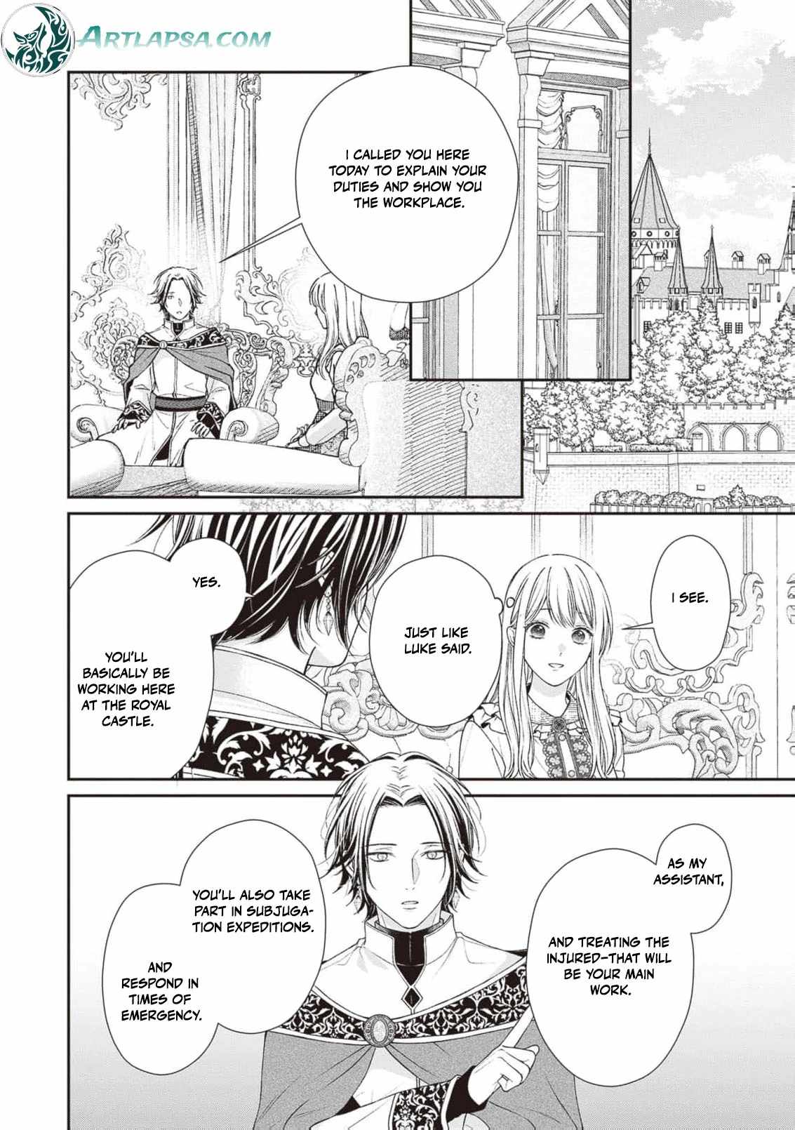 Nidome no Isekai Shounen Datta Kare wa Toshiue Kishi ni nari Dekiai Shitekuru Chapter 18 - Page 8