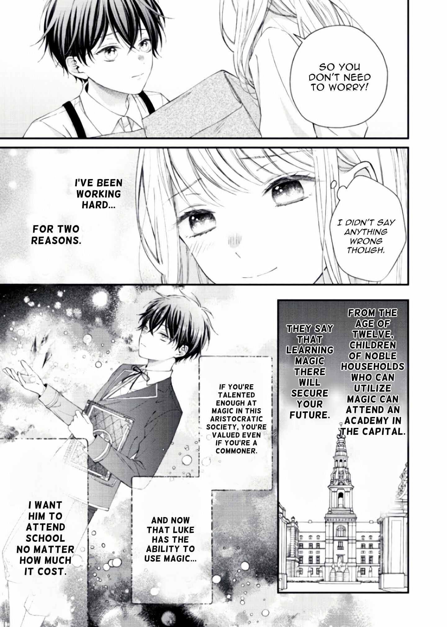 Nidome no Isekai Shounen Datta Kare wa Toshiue Kishi ni nari Dekiai Shitekuru Chapter 2.2 - Page 2