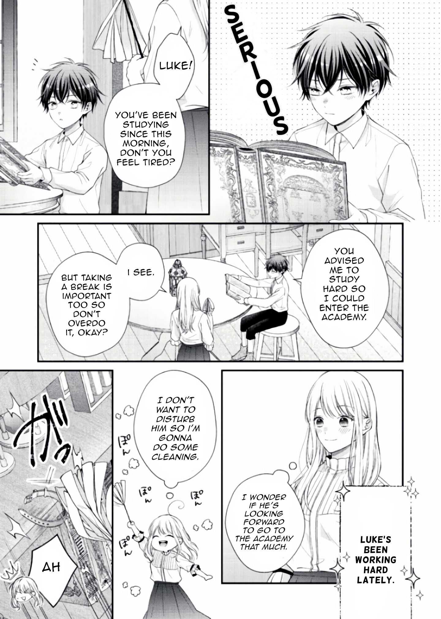 Nidome no Isekai Shounen Datta Kare wa Toshiue Kishi ni nari Dekiai Shitekuru Chapter 2.3 - Page 1