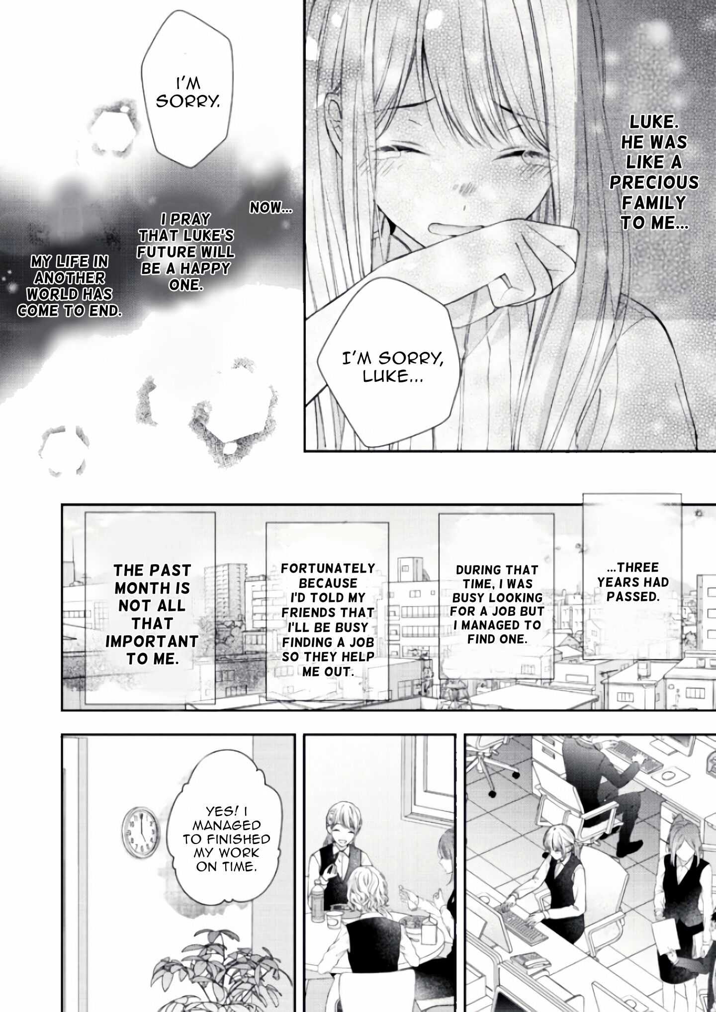 Nidome no Isekai Shounen Datta Kare wa Toshiue Kishi ni nari Dekiai Shitekuru Chapter 2.3 - Page 8