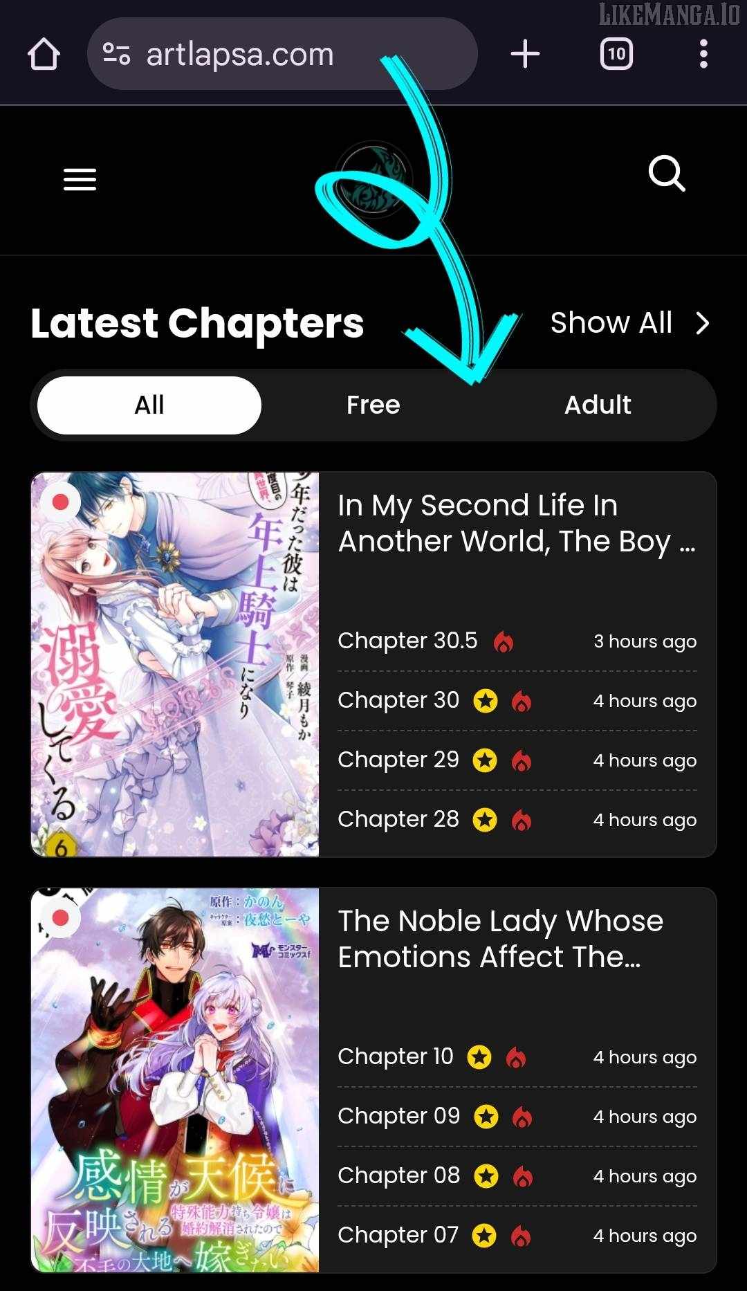 Nidome no Isekai Shounen Datta Kare wa Toshiue Kishi ni nari Dekiai Shitekuru Chapter 20 - Page 1