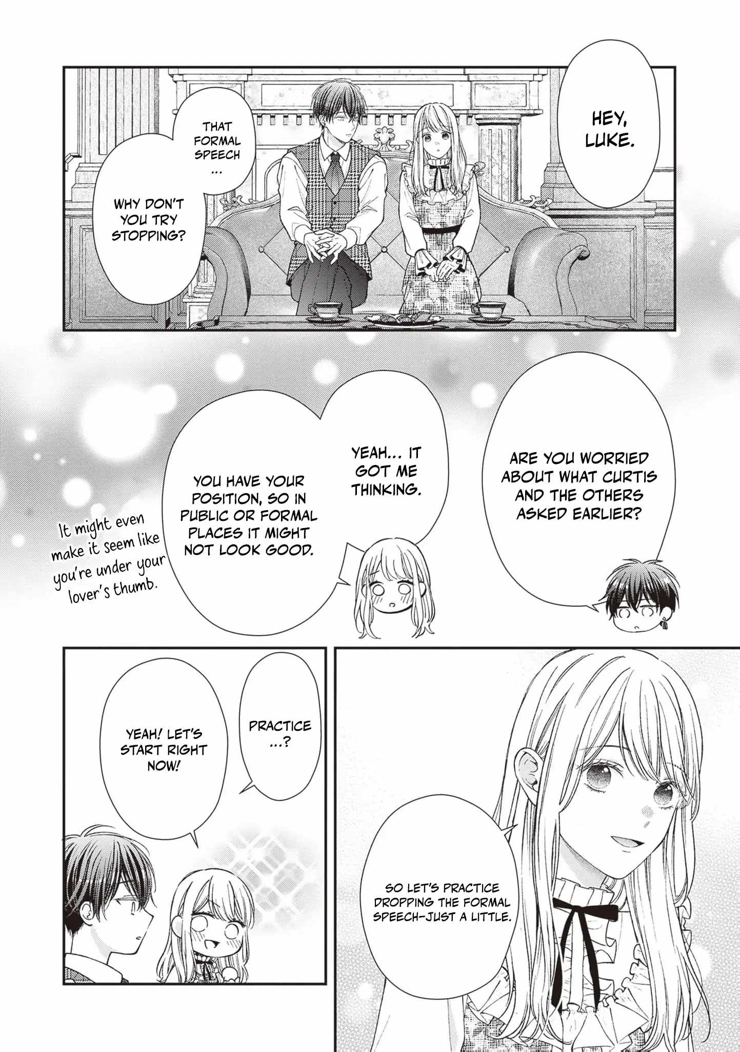 Nidome no Isekai Shounen Datta Kare wa Toshiue Kishi ni nari Dekiai Shitekuru Chapter 20 - Page 36