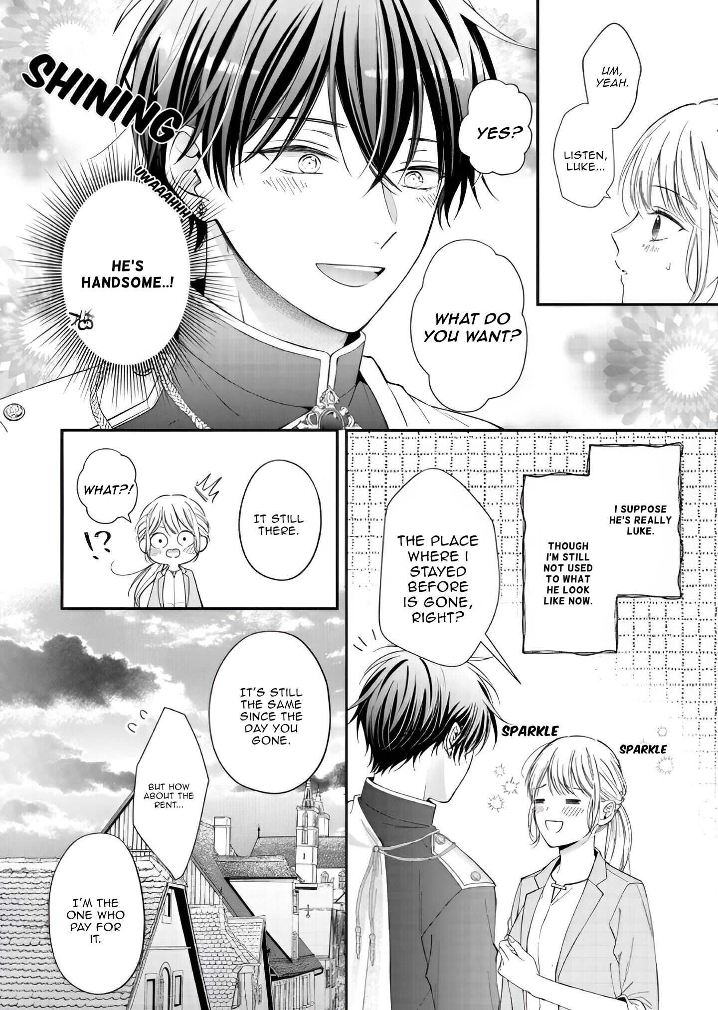 Nidome no Isekai Shounen Datta Kare wa Toshiue Kishi ni nari Dekiai Shitekuru Chapter 3.1 - Page 4