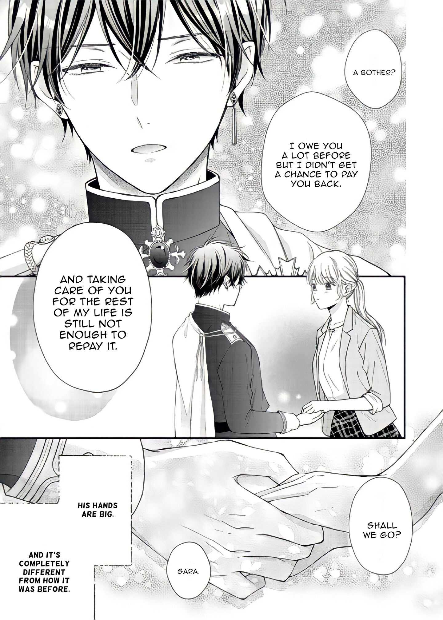 Nidome no Isekai Shounen Datta Kare wa Toshiue Kishi ni nari Dekiai Shitekuru Chapter 3.1 - Page 7