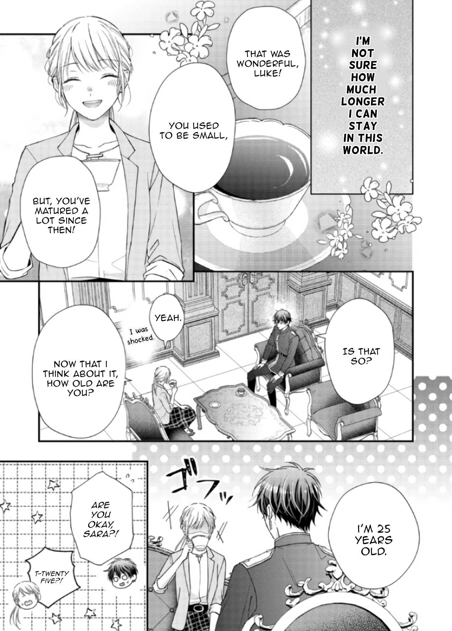Nidome no Isekai Shounen Datta Kare wa Toshiue Kishi ni nari Dekiai Shitekuru Chapter 3.2 - Page 3