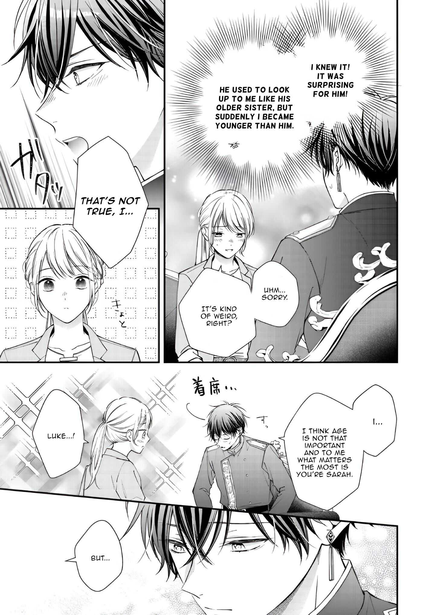 Nidome no Isekai Shounen Datta Kare wa Toshiue Kishi ni nari Dekiai Shitekuru Chapter 3.2 - Page 5