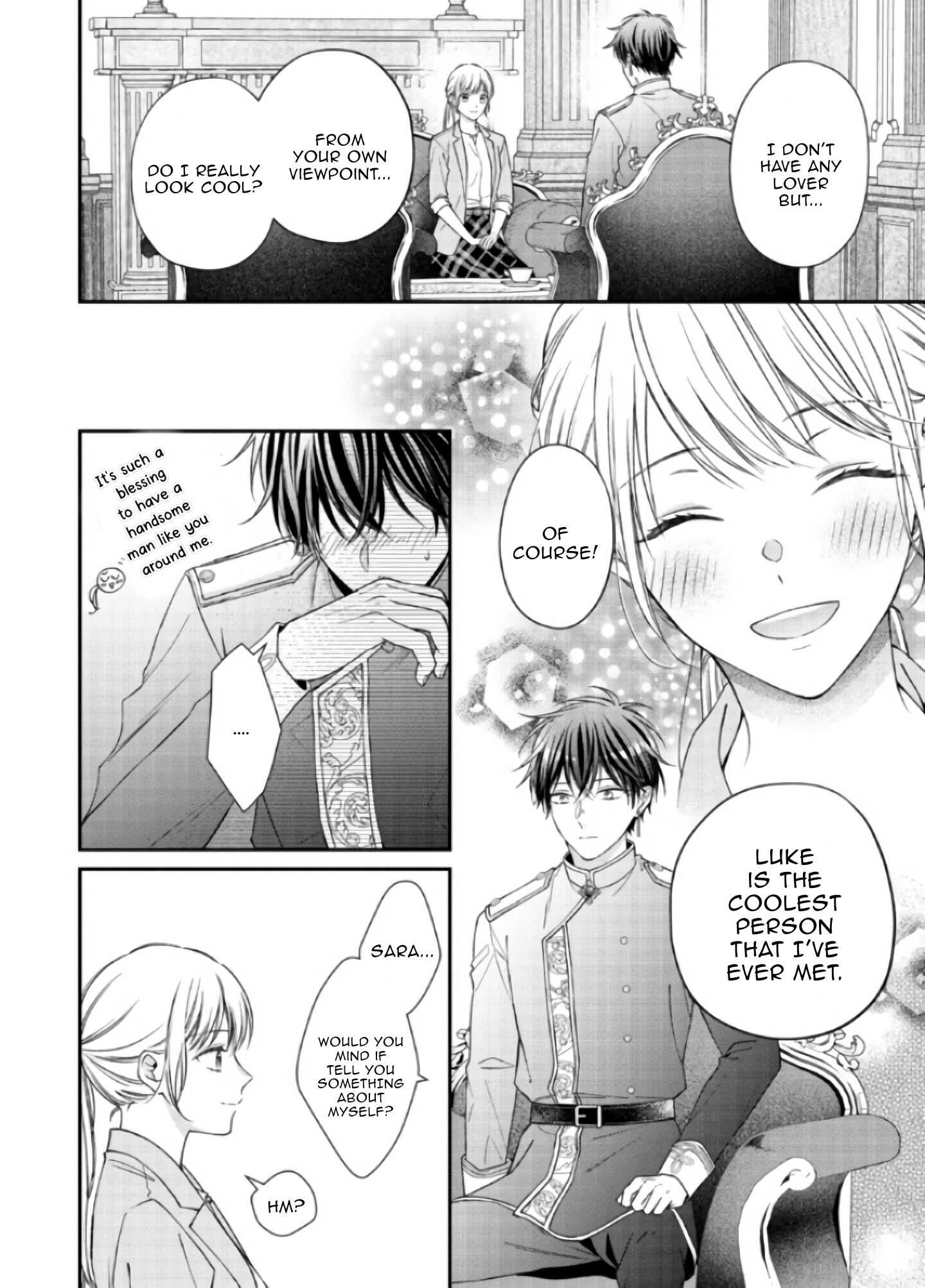 Nidome no Isekai Shounen Datta Kare wa Toshiue Kishi ni nari Dekiai Shitekuru Chapter 3.3 - Page 1