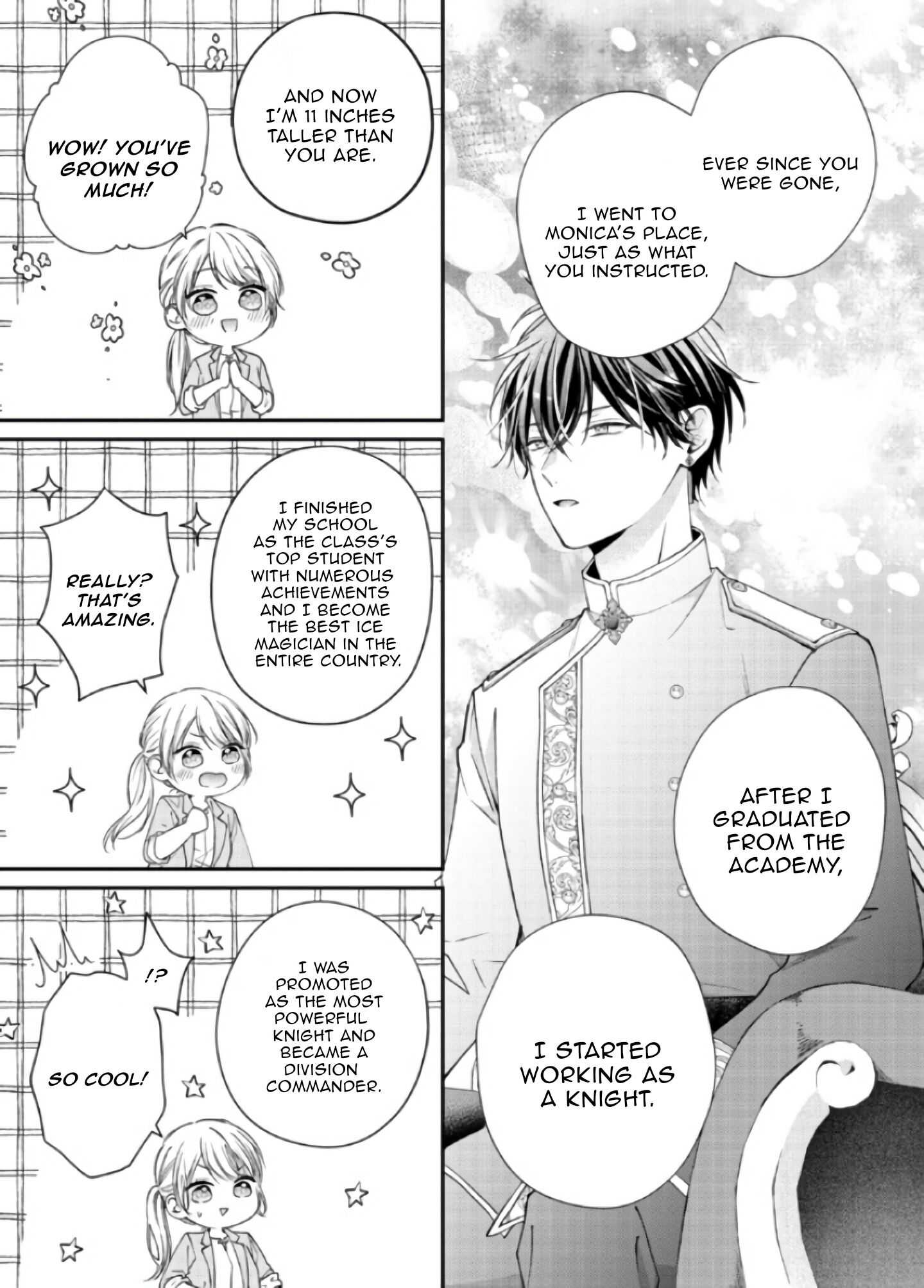 Nidome no Isekai Shounen Datta Kare wa Toshiue Kishi ni nari Dekiai Shitekuru Chapter 3.3 - Page 2