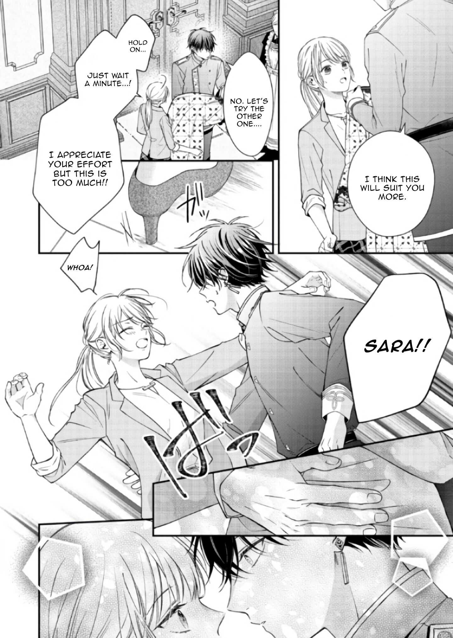 Nidome no Isekai Shounen Datta Kare wa Toshiue Kishi ni nari Dekiai Shitekuru Chapter 3.3 - Page 7