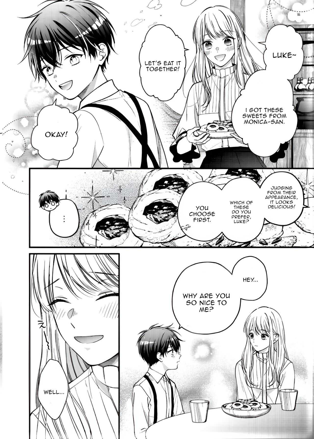 Nidome no Isekai Shounen Datta Kare wa Toshiue Kishi ni nari Dekiai Shitekuru Chapter 4.1 - Page 2