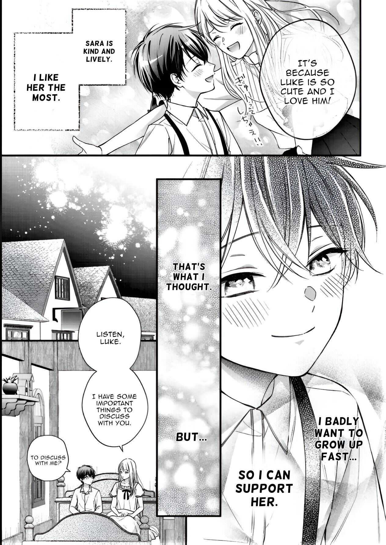Nidome no Isekai Shounen Datta Kare wa Toshiue Kishi ni nari Dekiai Shitekuru Chapter 4.1 - Page 3