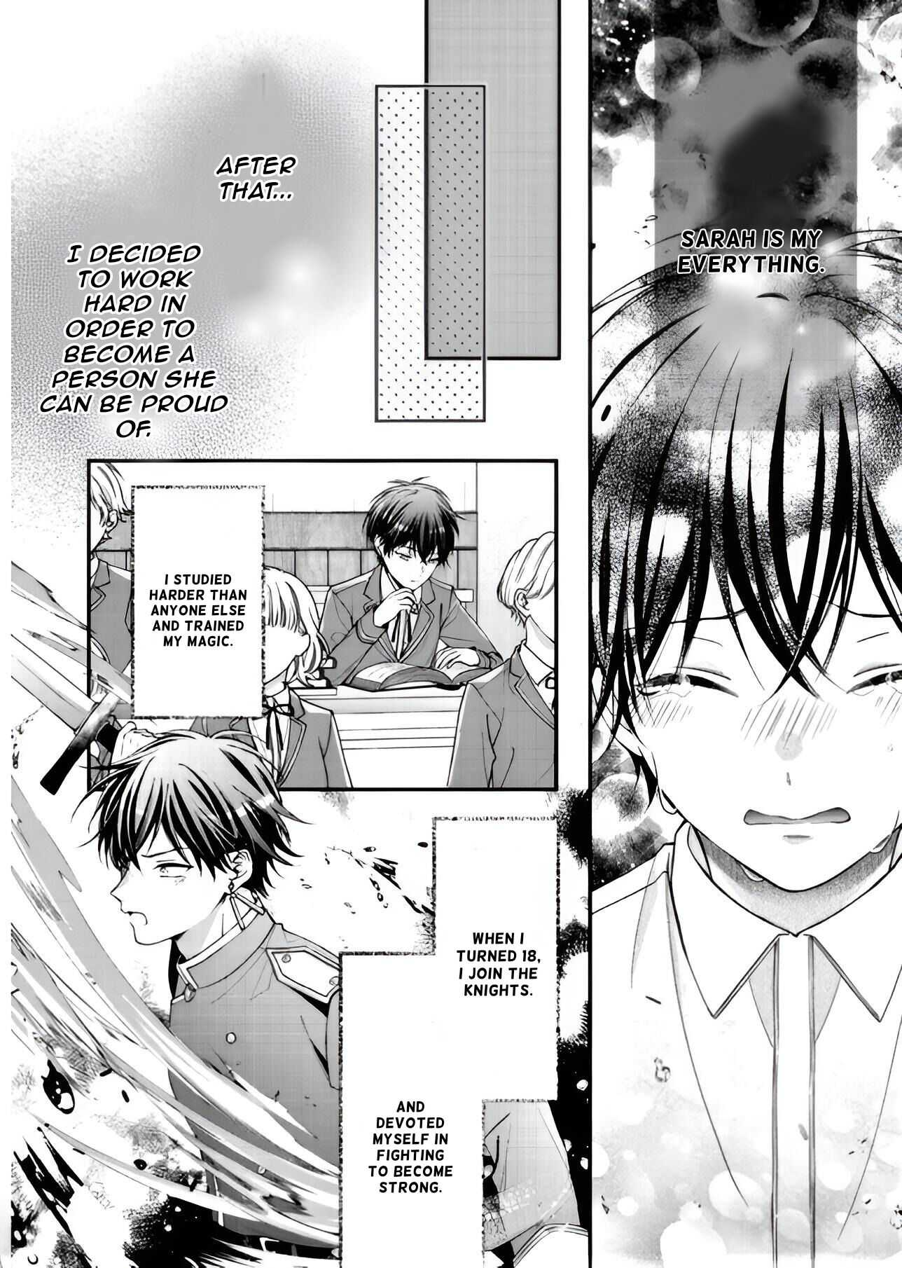 Nidome no Isekai Shounen Datta Kare wa Toshiue Kishi ni nari Dekiai Shitekuru Chapter 4.2 - Page 1