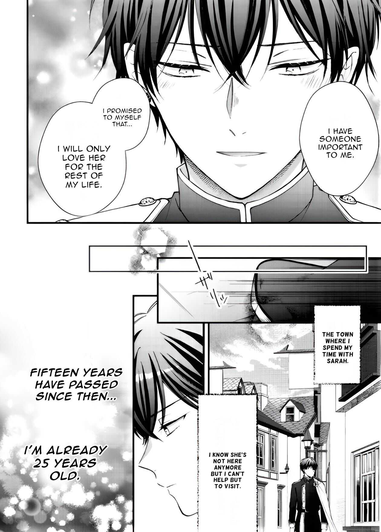 Nidome no Isekai Shounen Datta Kare wa Toshiue Kishi ni nari Dekiai Shitekuru Chapter 4.2 - Page 3
