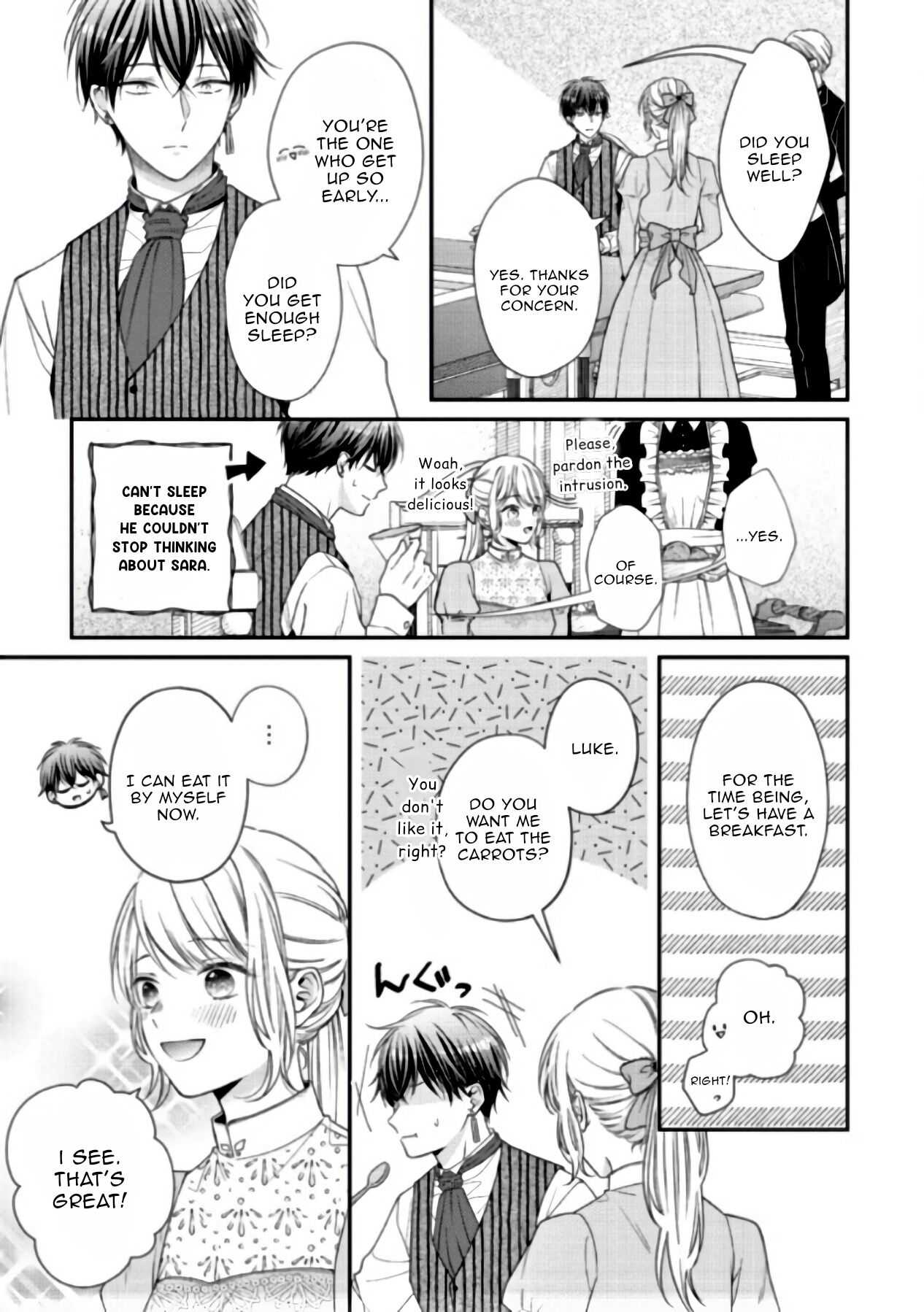 Nidome no Isekai Shounen Datta Kare wa Toshiue Kishi ni nari Dekiai Shitekuru Chapter 4.3 - Page 1