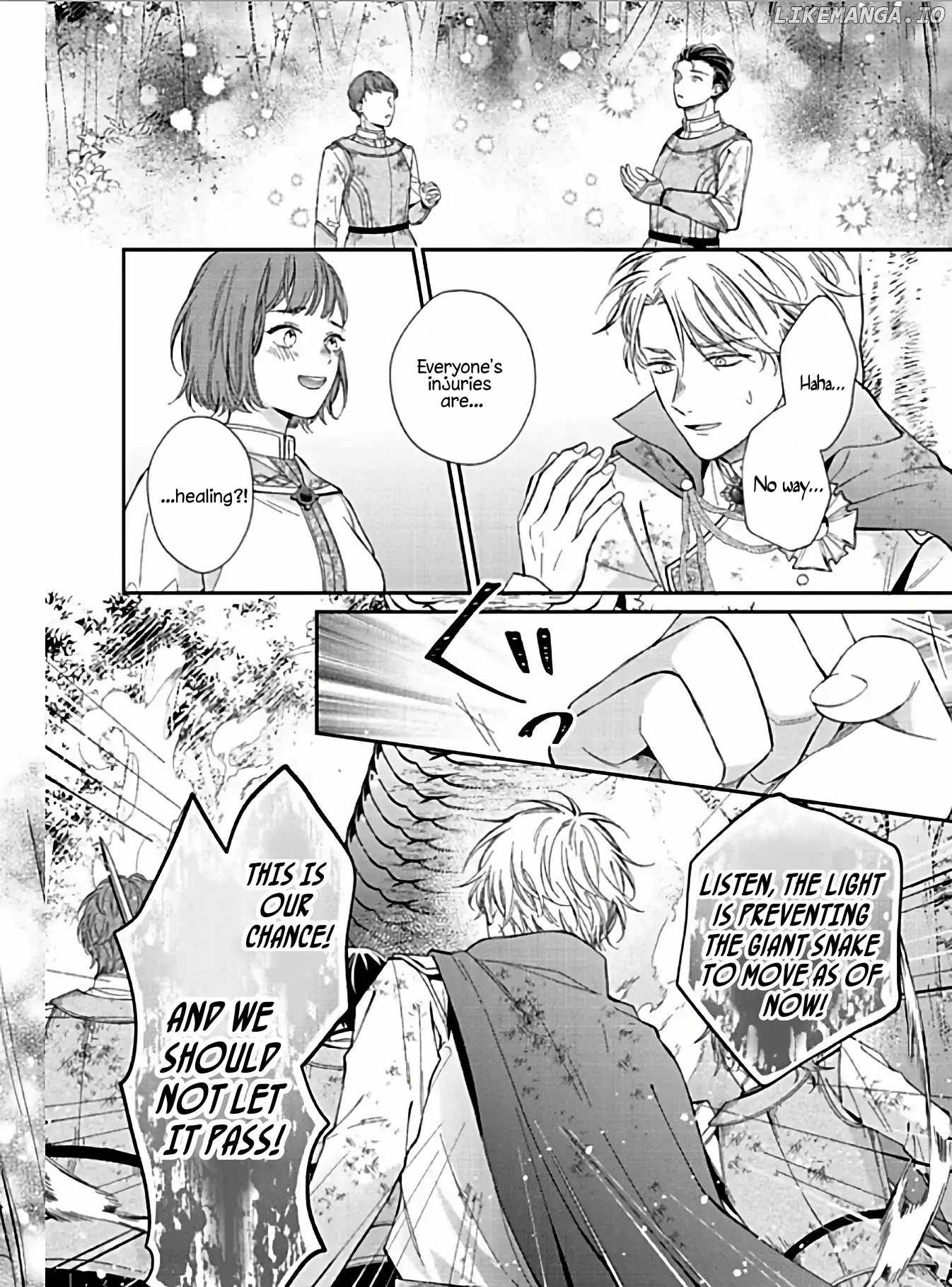 Nidome no Isekai Shounen Datta Kare wa Toshiue Kishi ni nari Dekiai Shitekuru Chapter 8.4 - Page 2