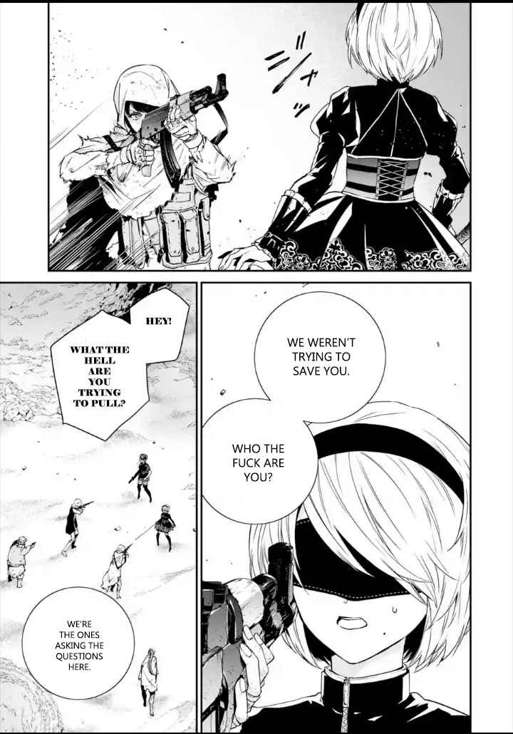 Nier Automata: YoRHa Shinjuwan Kouka Sakusen Kiroku Chapter 2 - Page 25