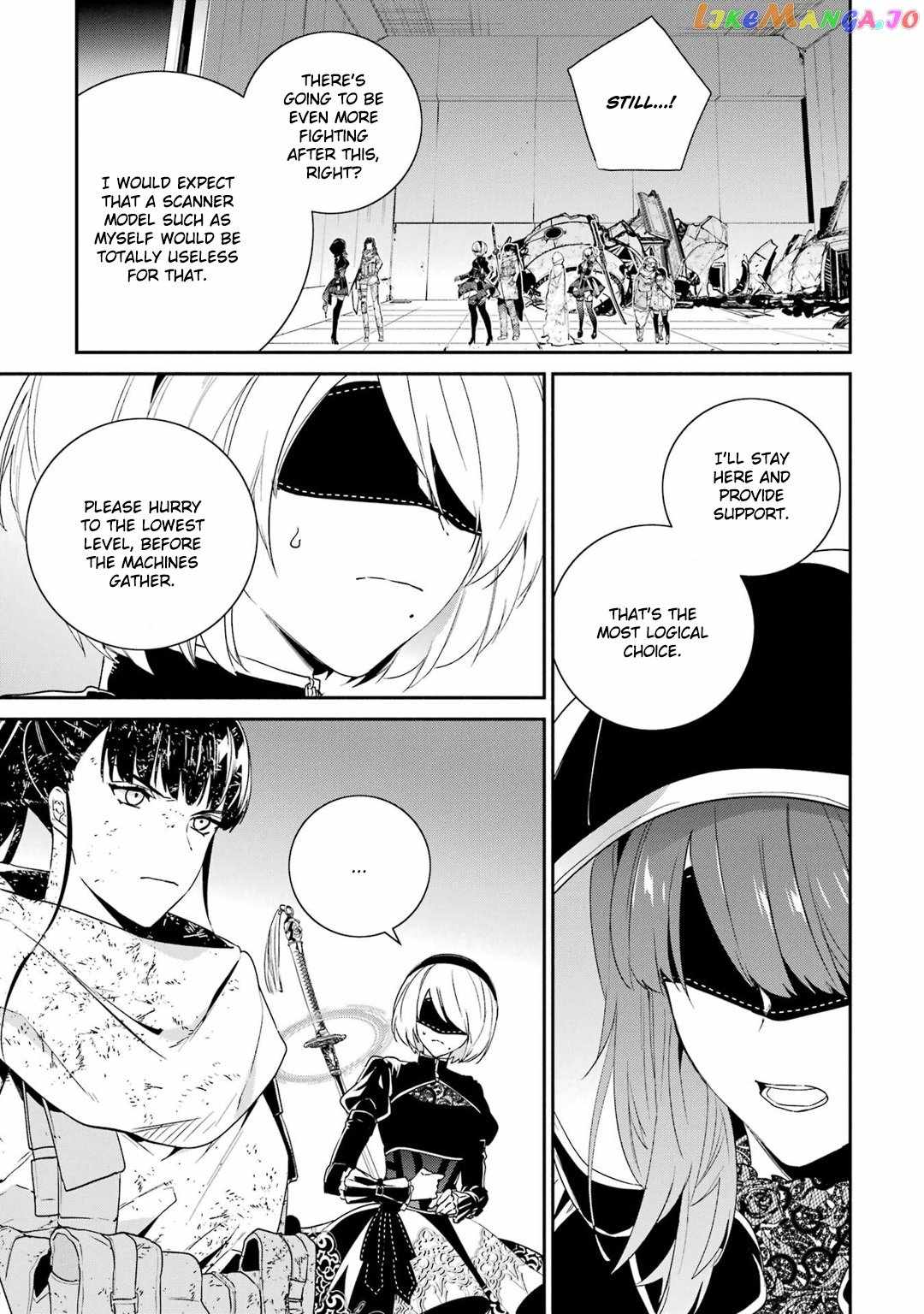 Nier Automata: YoRHa Shinjuwan Kouka Sakusen Kiroku Chapter 9 - Page 13