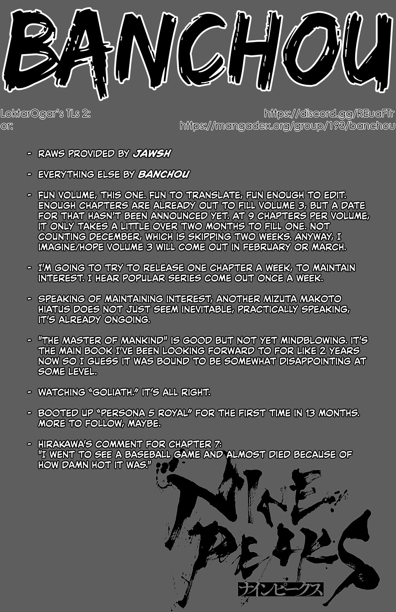 Nine Peaks Chapter 7 - Page 0