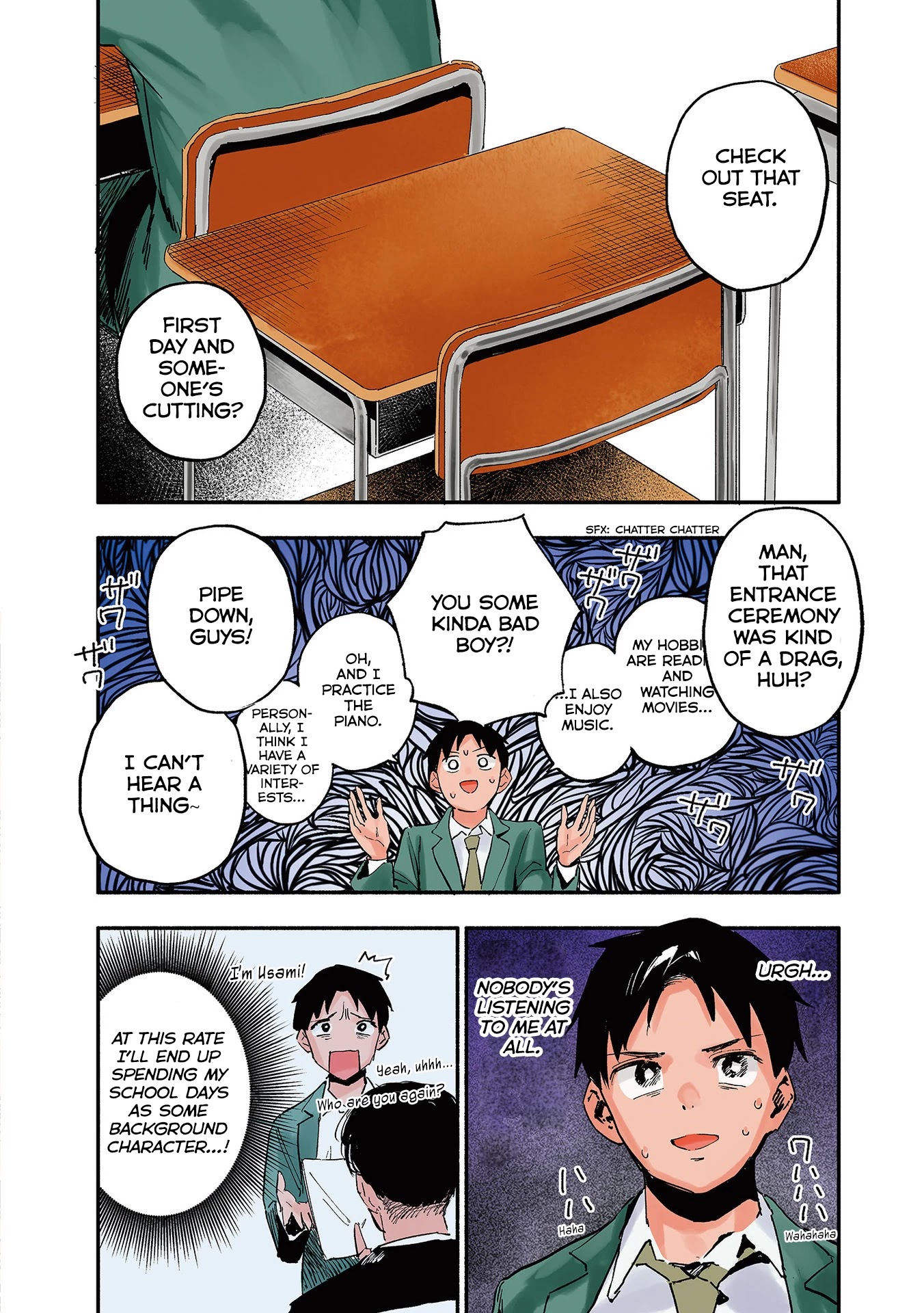 Nirugame-chan With the Huge Ass and Usami-kun Chapter 0.1 - Page 2