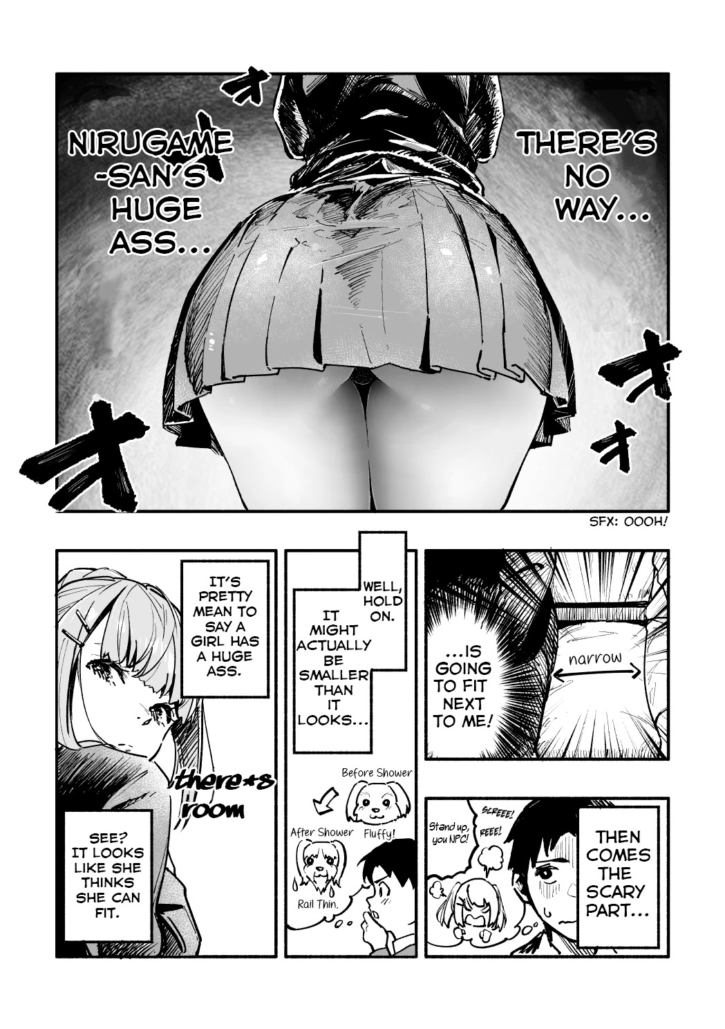 Nirugame-chan With the Huge Ass and Usami-kun Chapter 1 - Page 2