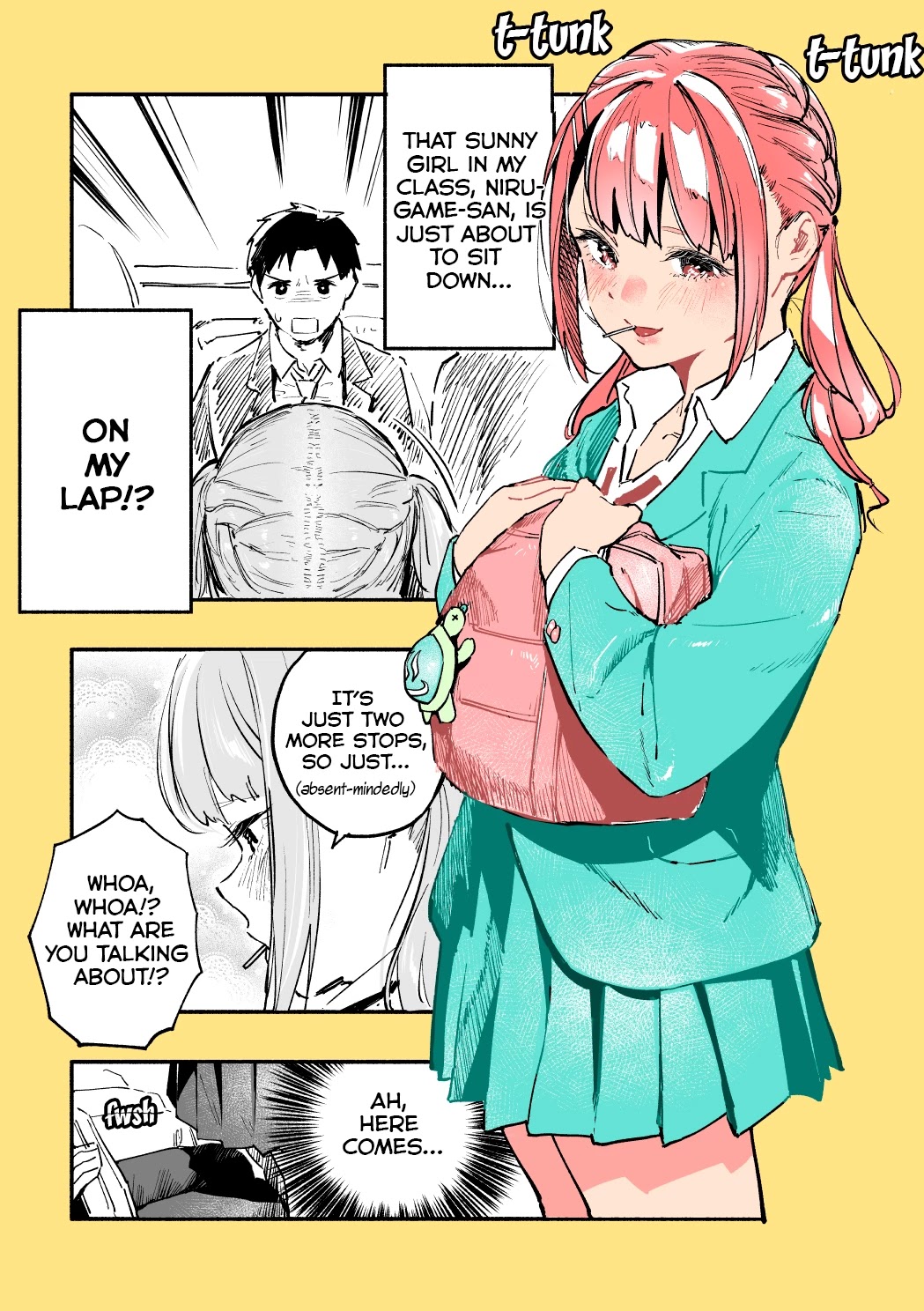 Nirugame-chan With the Huge Ass and Usami-kun Chapter 13 - Page 1