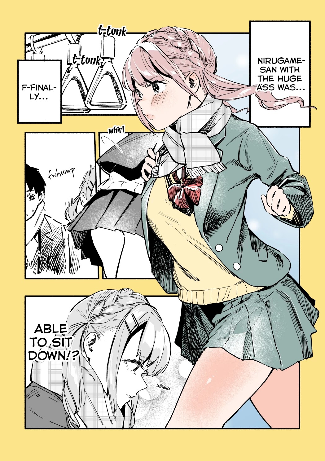 Nirugame-chan With the Huge Ass and Usami-kun Chapter 17 - Page 1