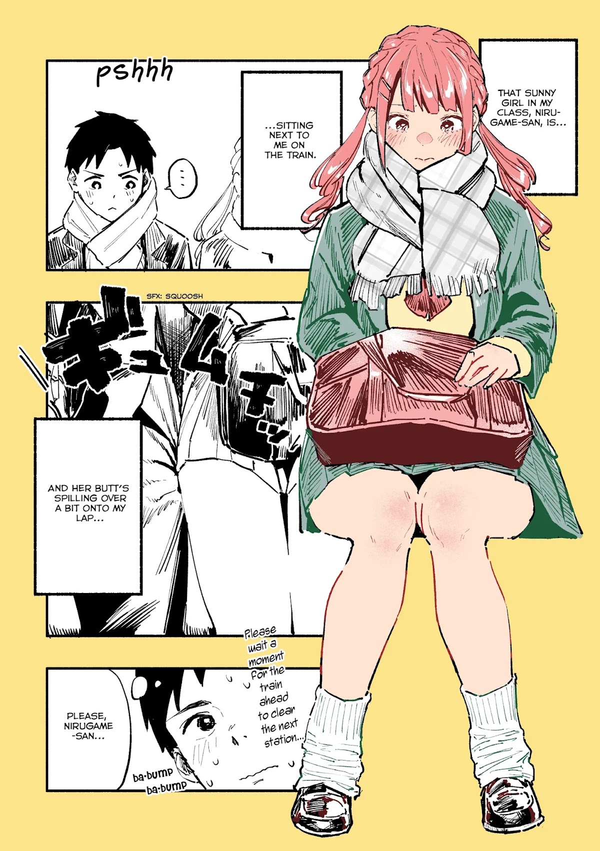 Nirugame-chan With the Huge Ass and Usami-kun Chapter 19 - Page 1